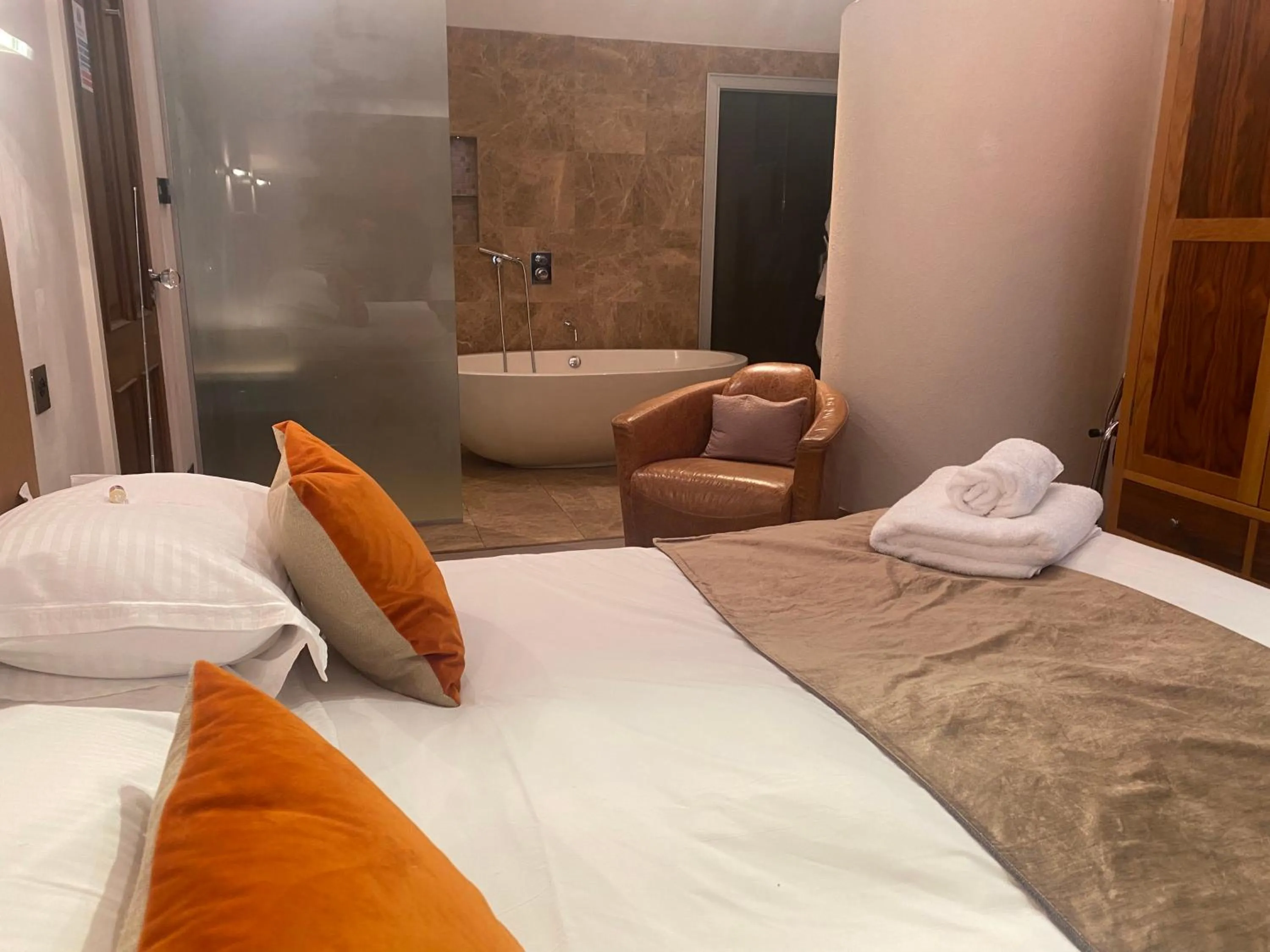 Bedroom, Bed in The Rooms Lytham