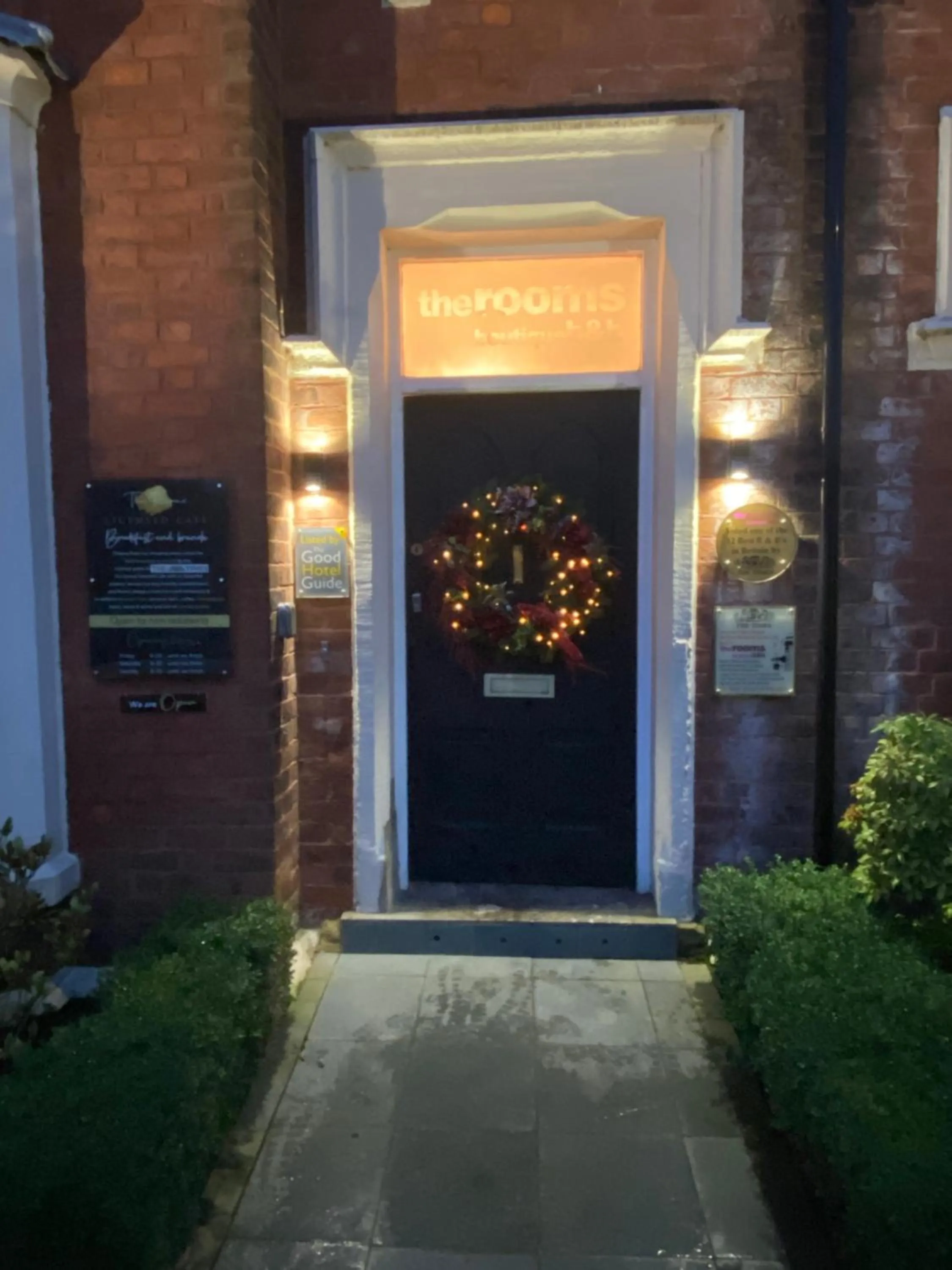 Facade/entrance in The Rooms Lytham