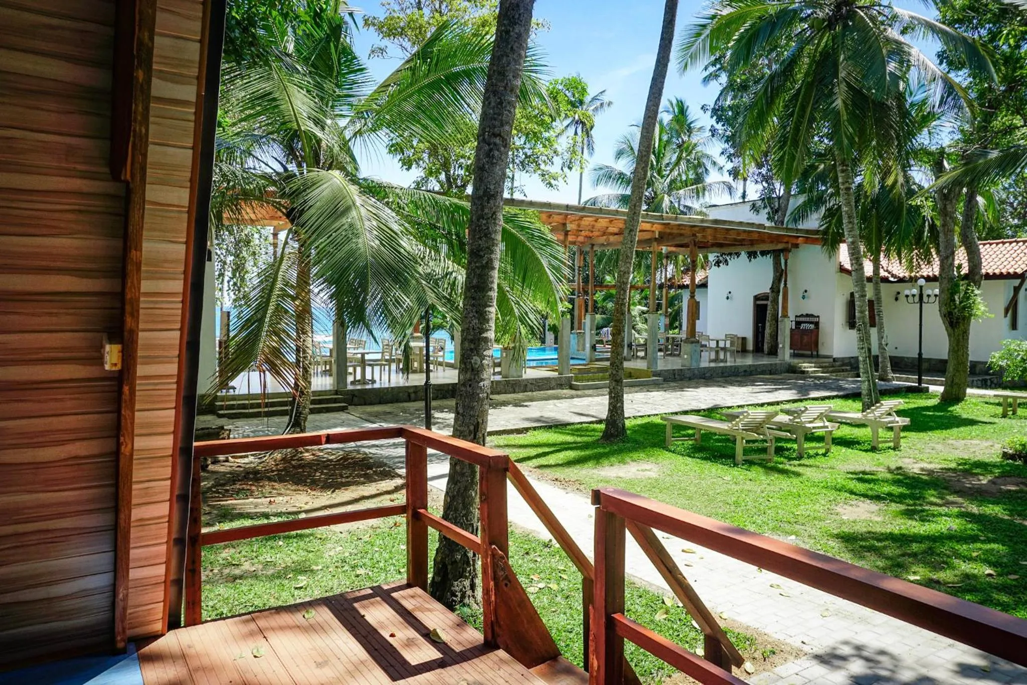 Balcony/Terrace in Nuga Eden Tangalle