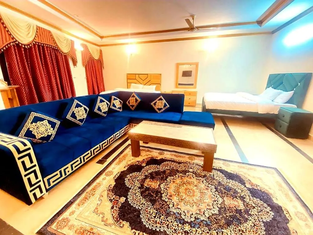 Bed in Heritage inn B&B Guest House Islamabad