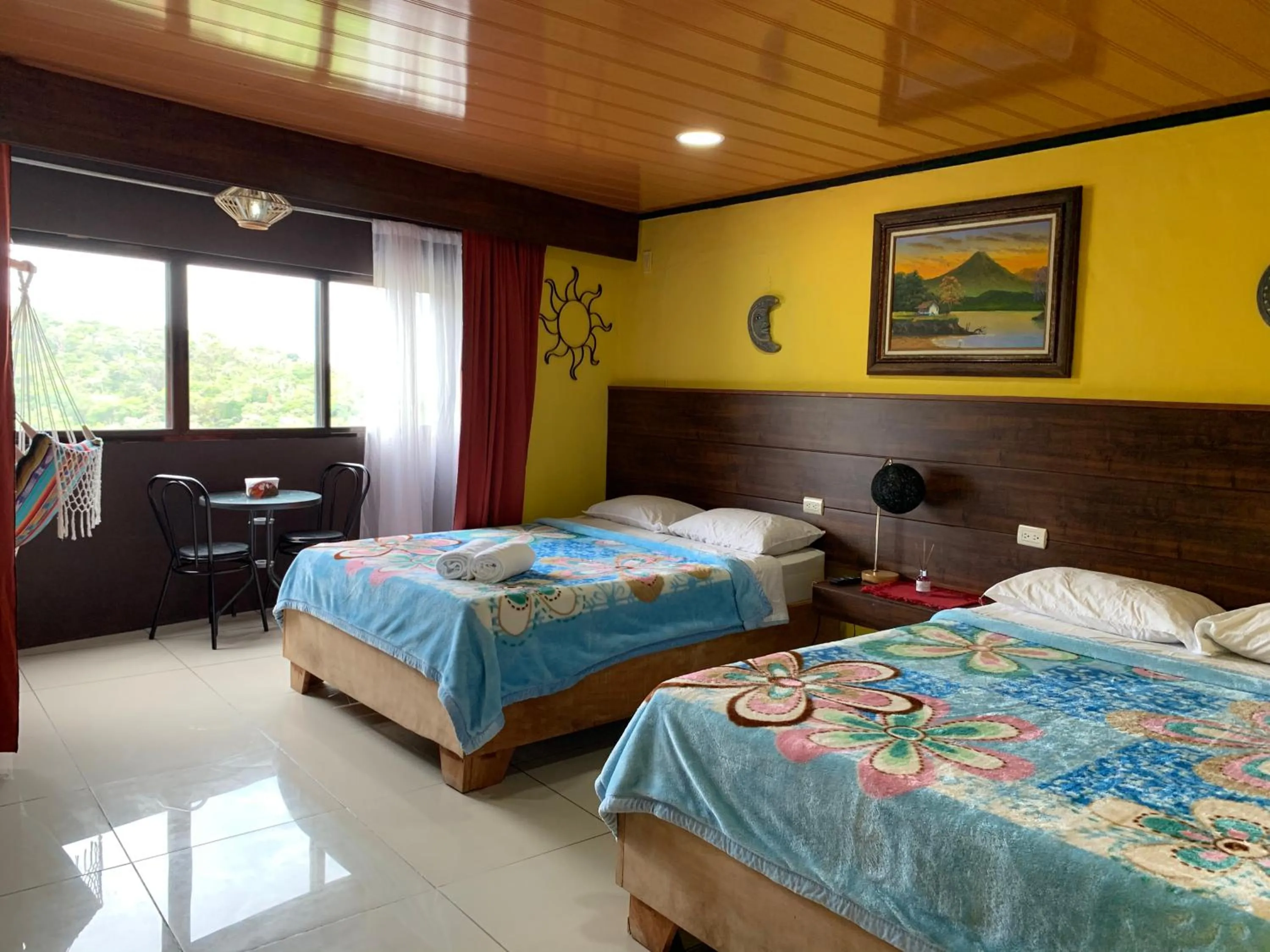 Bed in Cabinas Vista Al Golfo