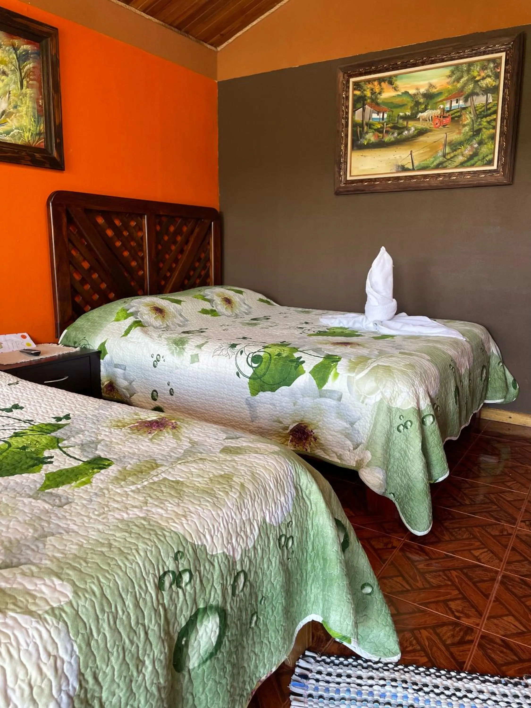 Bed in Cabinas Vista Al Golfo