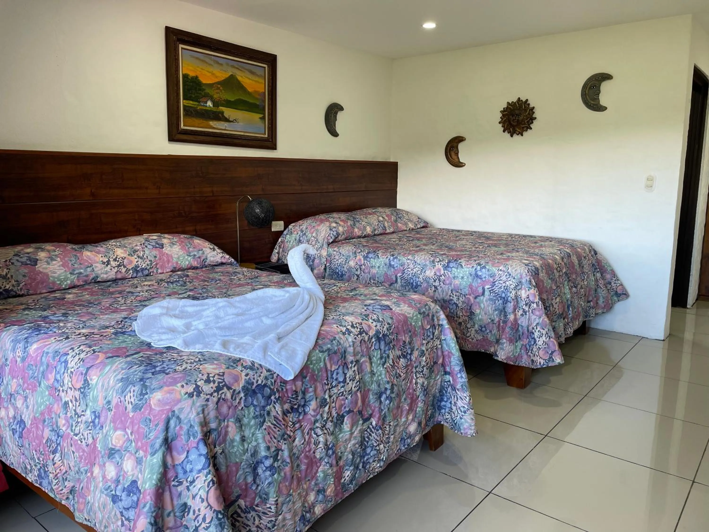 Bed in Cabinas Vista Al Golfo