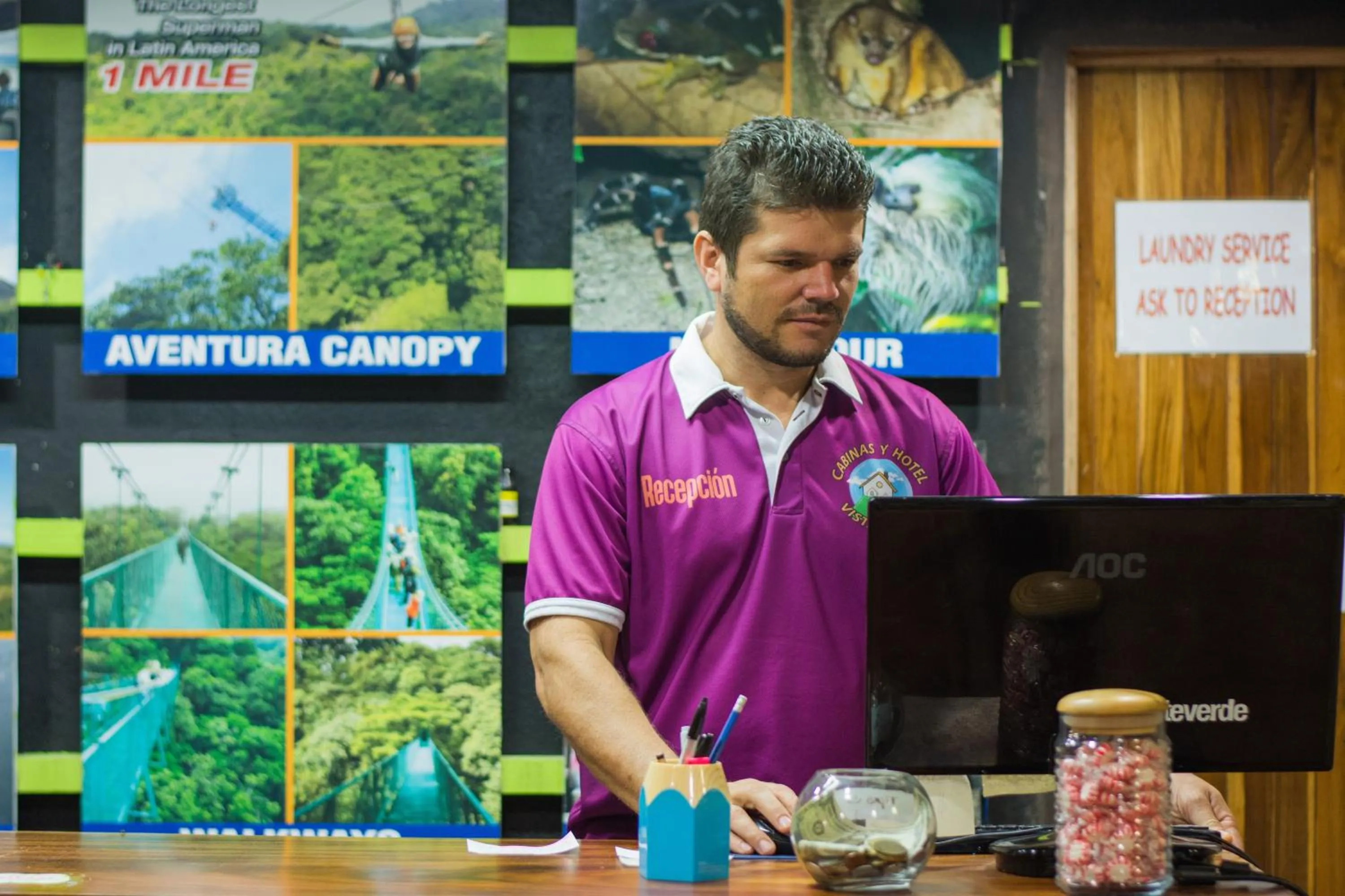 Staff in Cabinas Vista Al Golfo