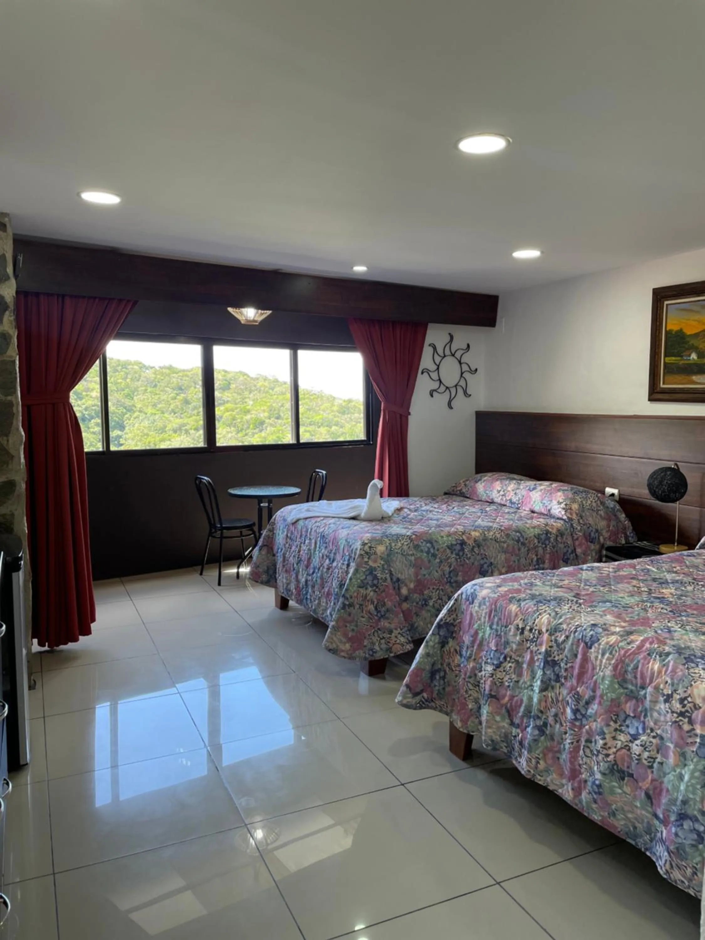 Bed in Cabinas Vista Al Golfo