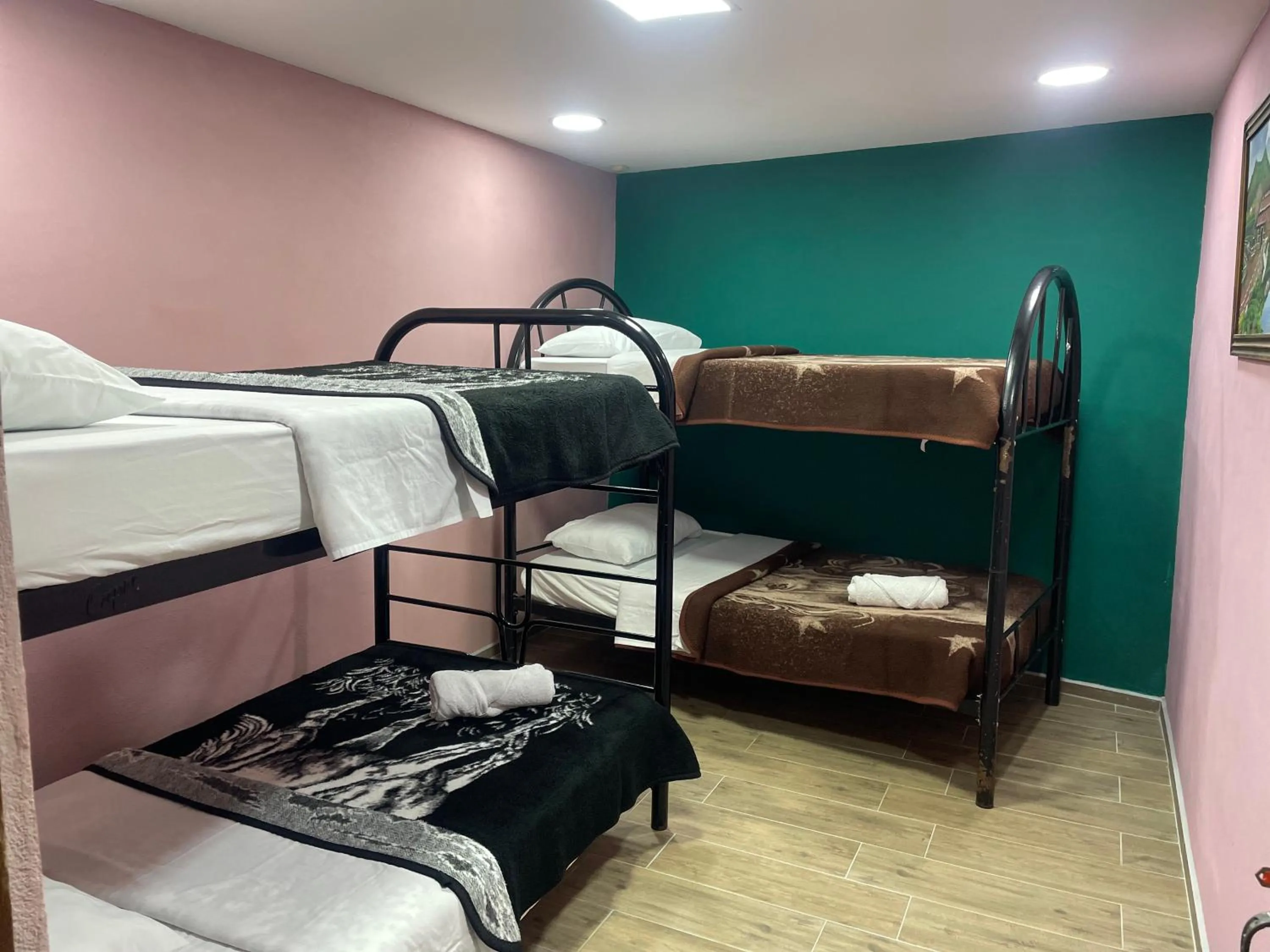 Bed in Cabinas Vista Al Golfo