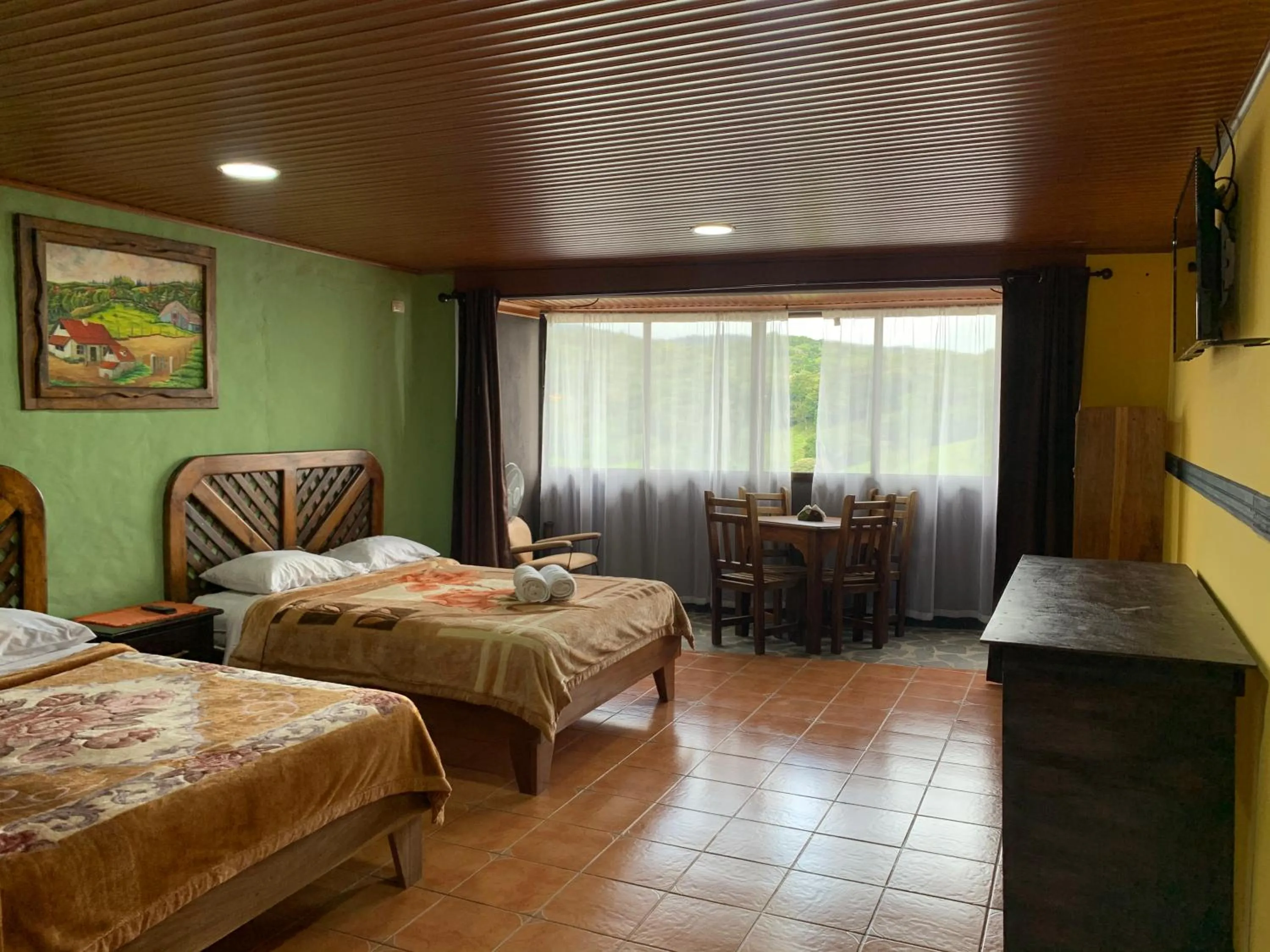 Photo of the whole room, Bed in Cabinas Vista Al Golfo
