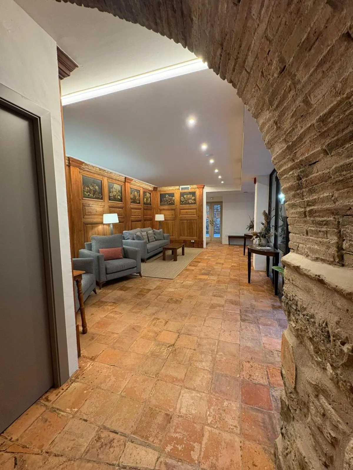 Bed in Hotel de La Font Peralada