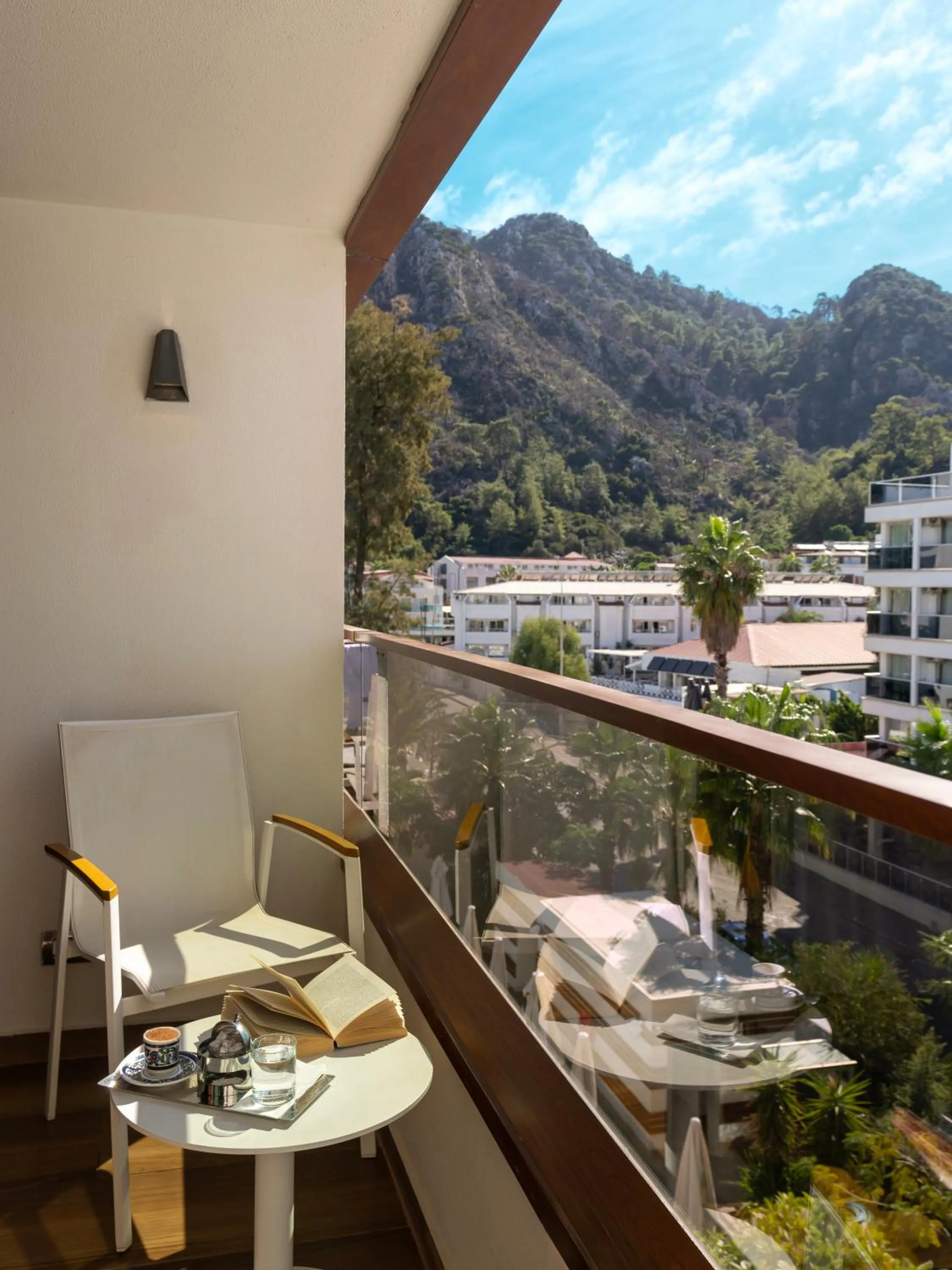 Balcony/Terrace in Elite World Marmaris - Adult Only