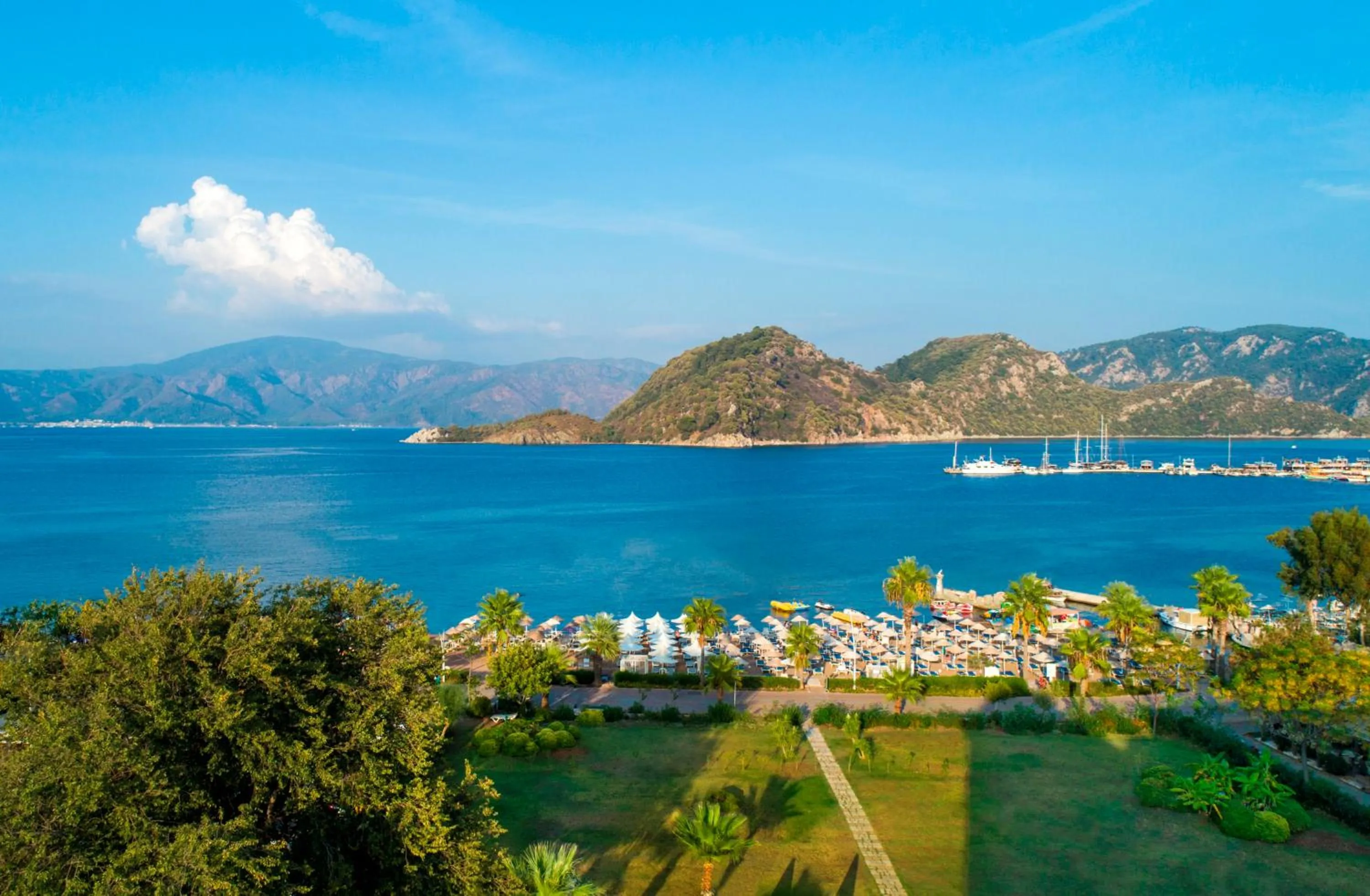 Sea view in Elite World Marmaris - Adult Only