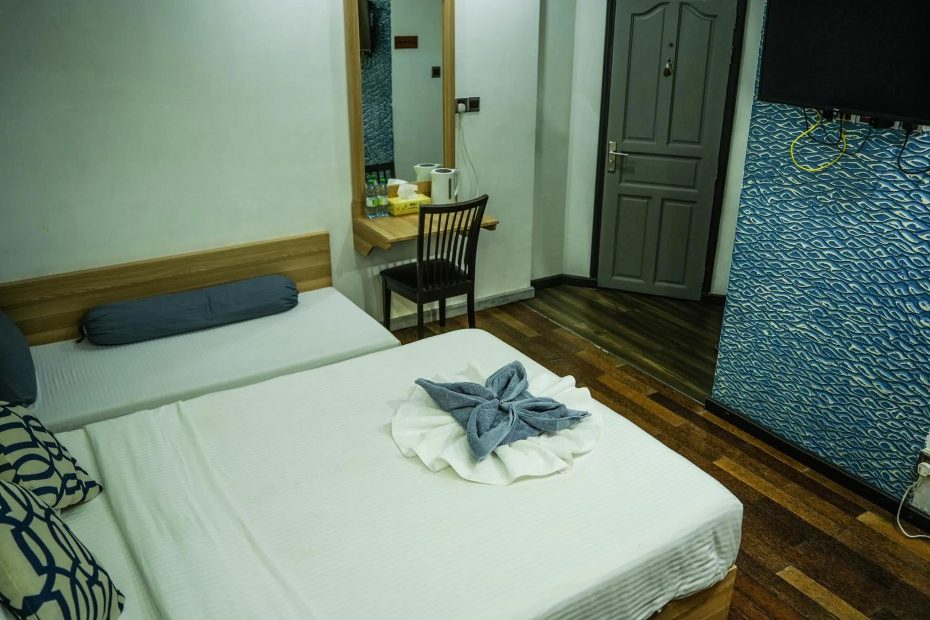 Bed in Ripple Beach Inn