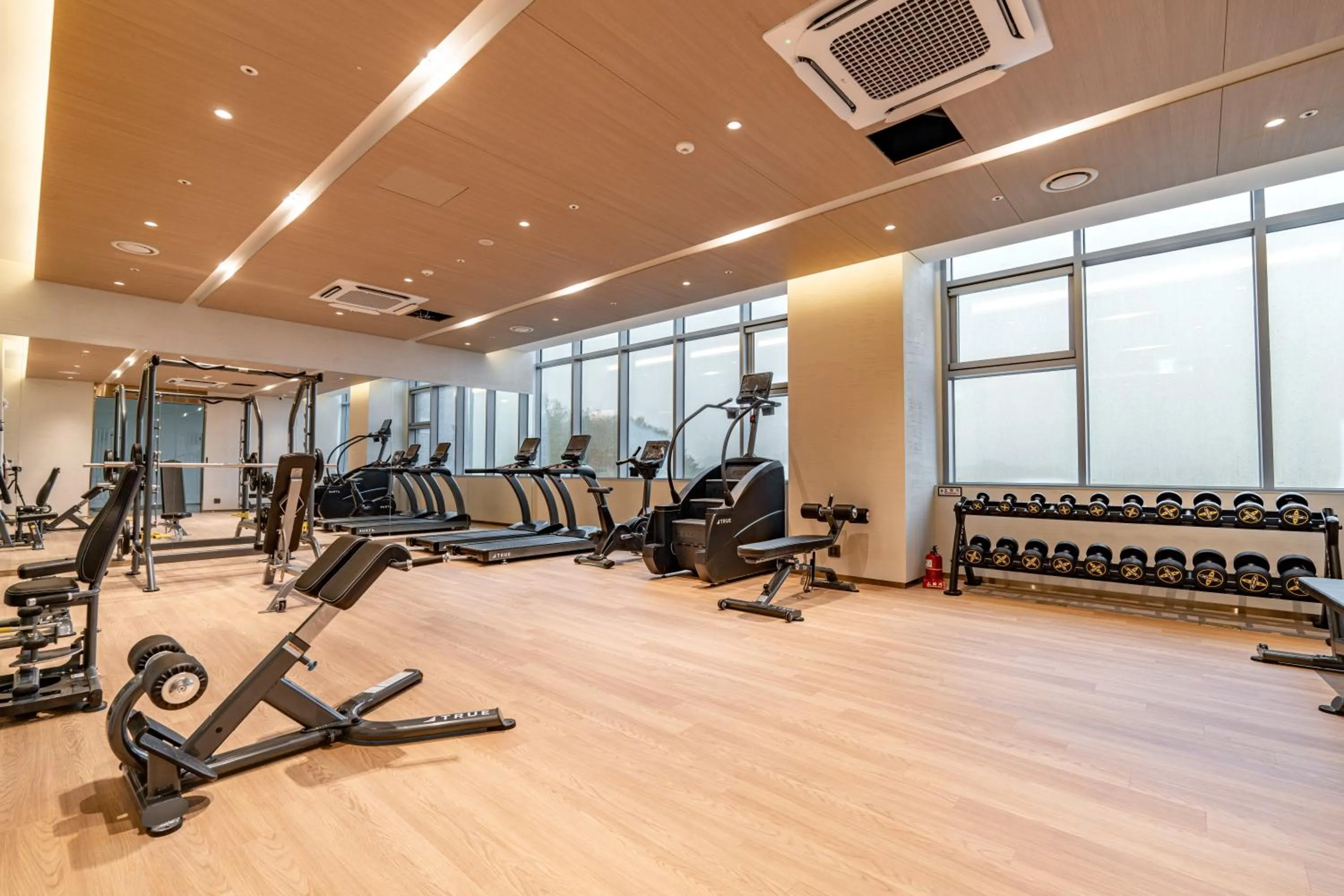 Fitness centre/facilities in Stanford hotel Andong