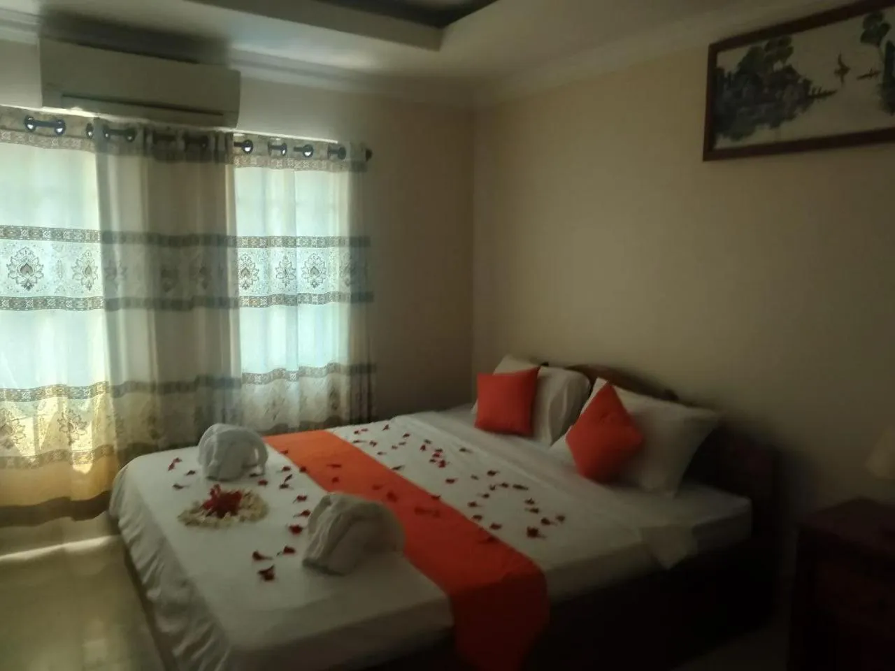 Bed in Punleu Raksmey Boutique VIP