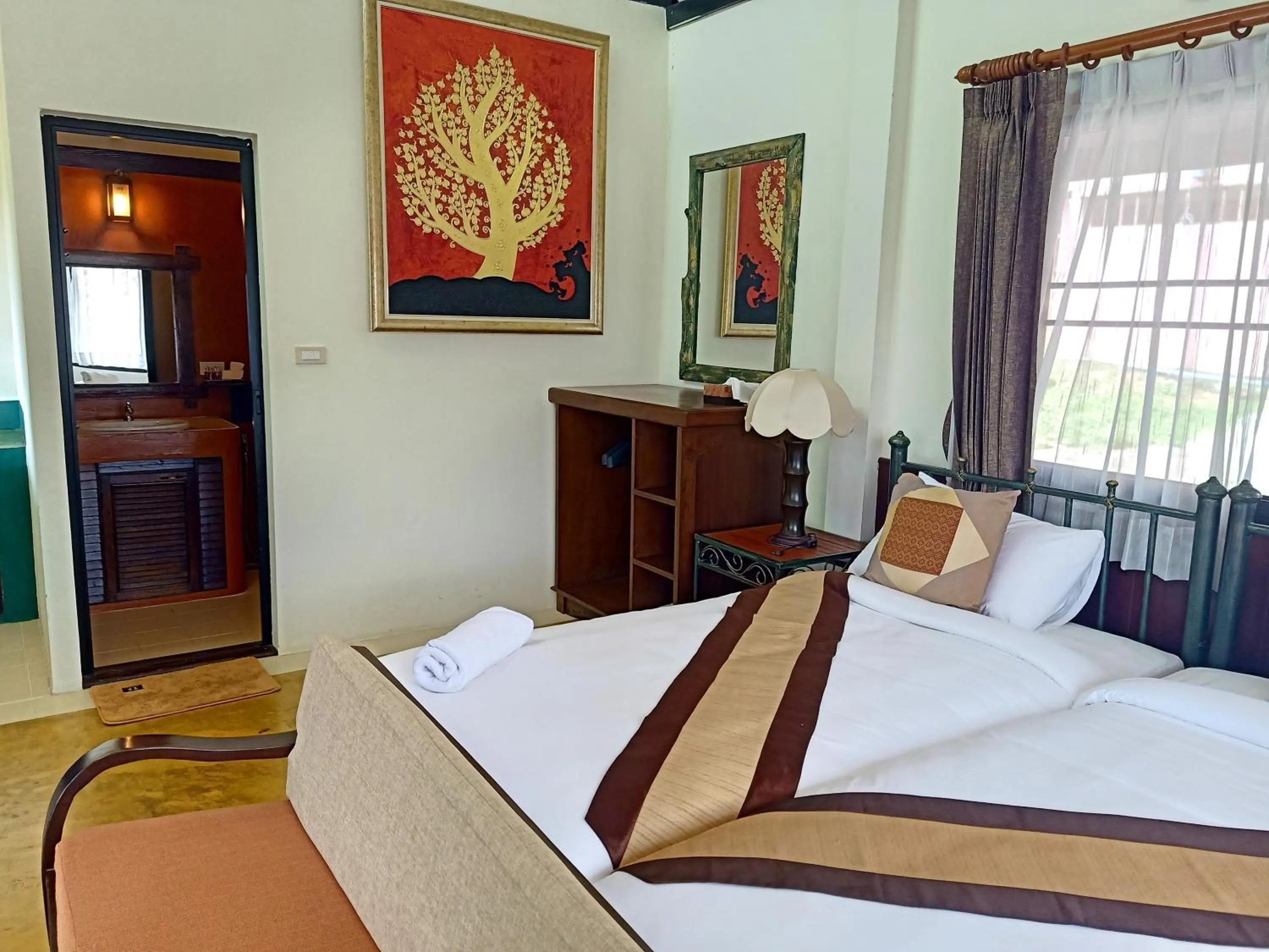 Bedroom, Bed in Insda Wellness Resort