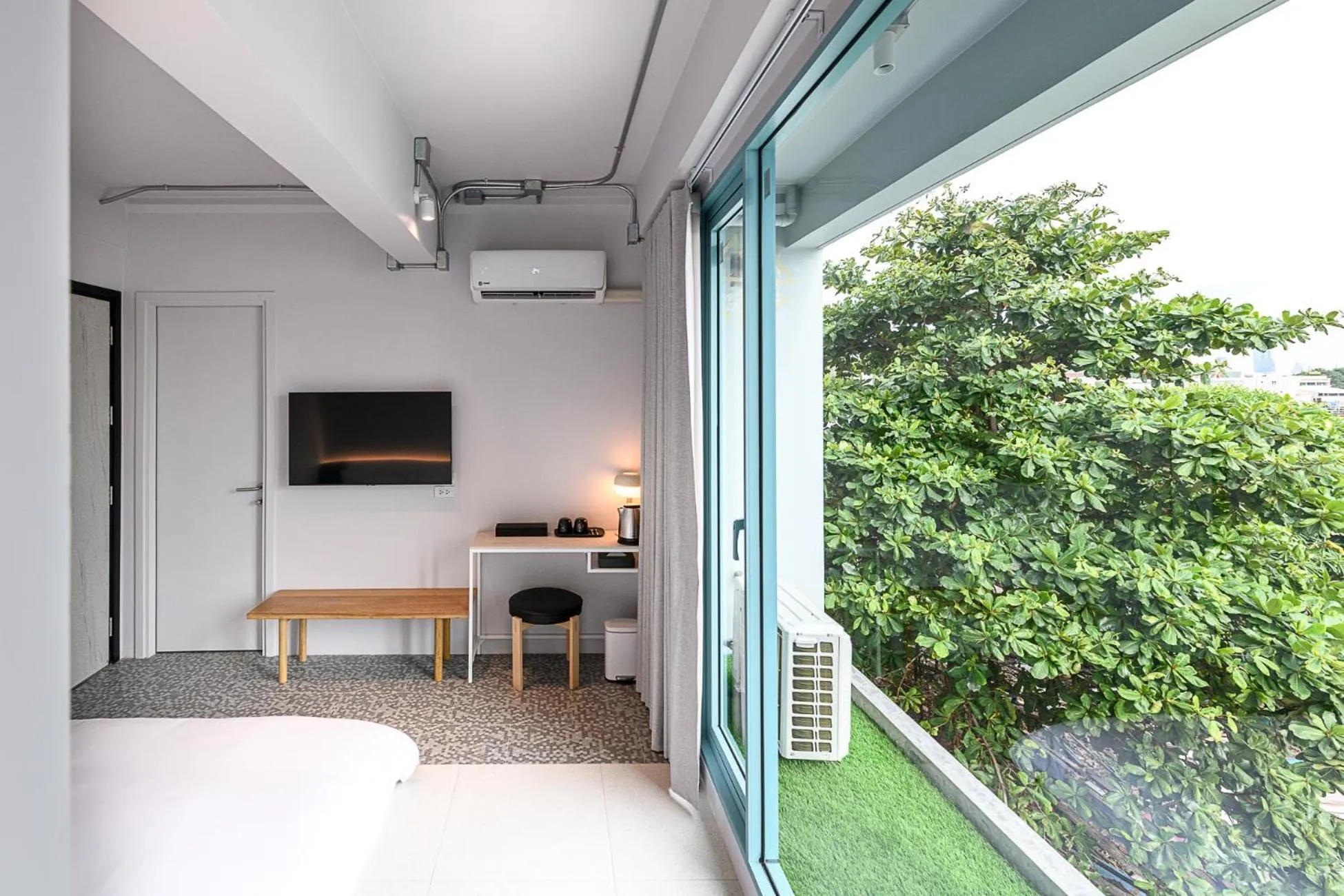 Garden view in Mowa Bangkok