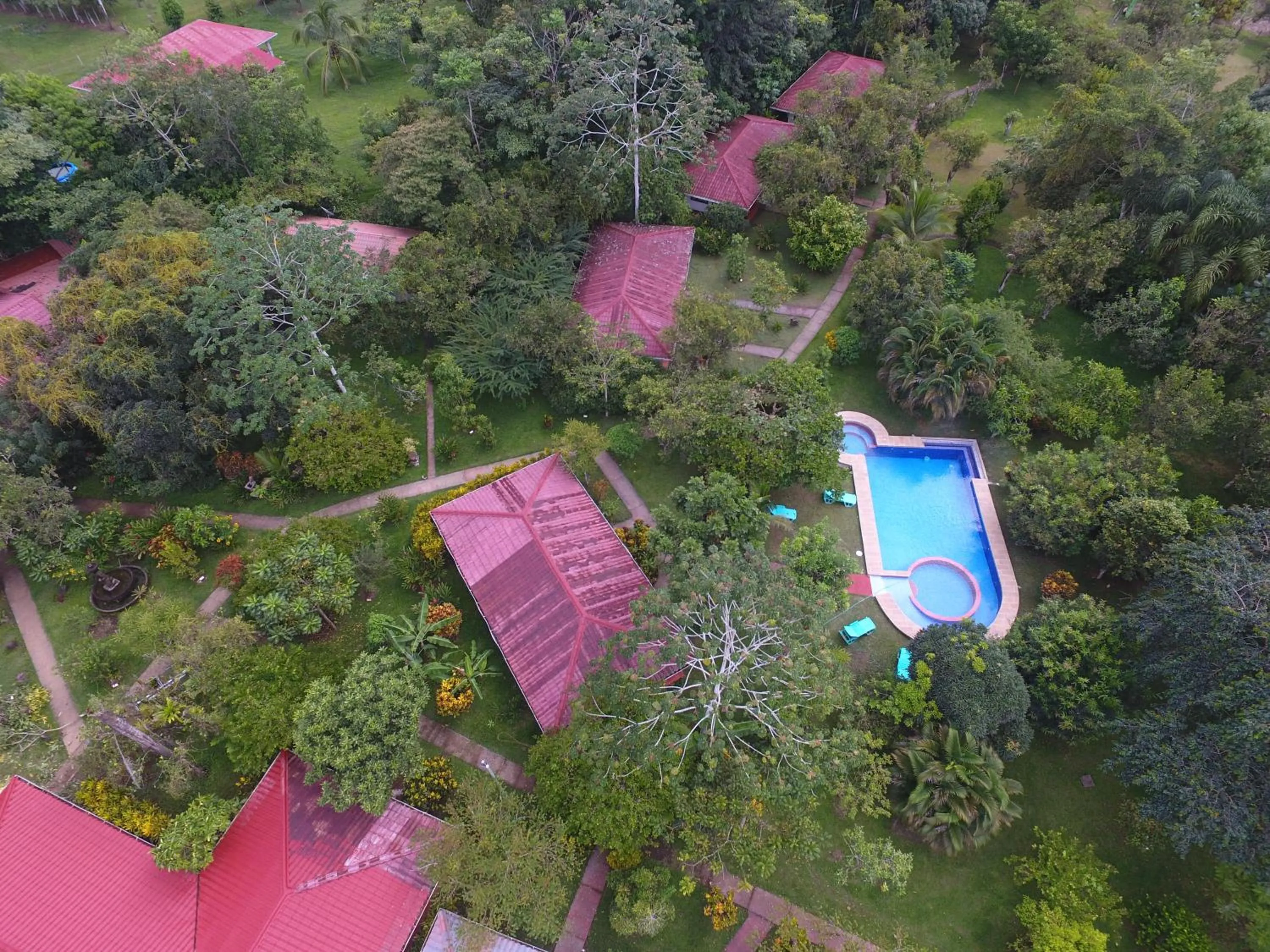 Garden in Hotel de Campo Caño Negro