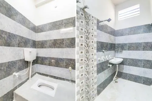 Bathroom in Hotel O by OYO Serene Inn Hotel And Restaurant