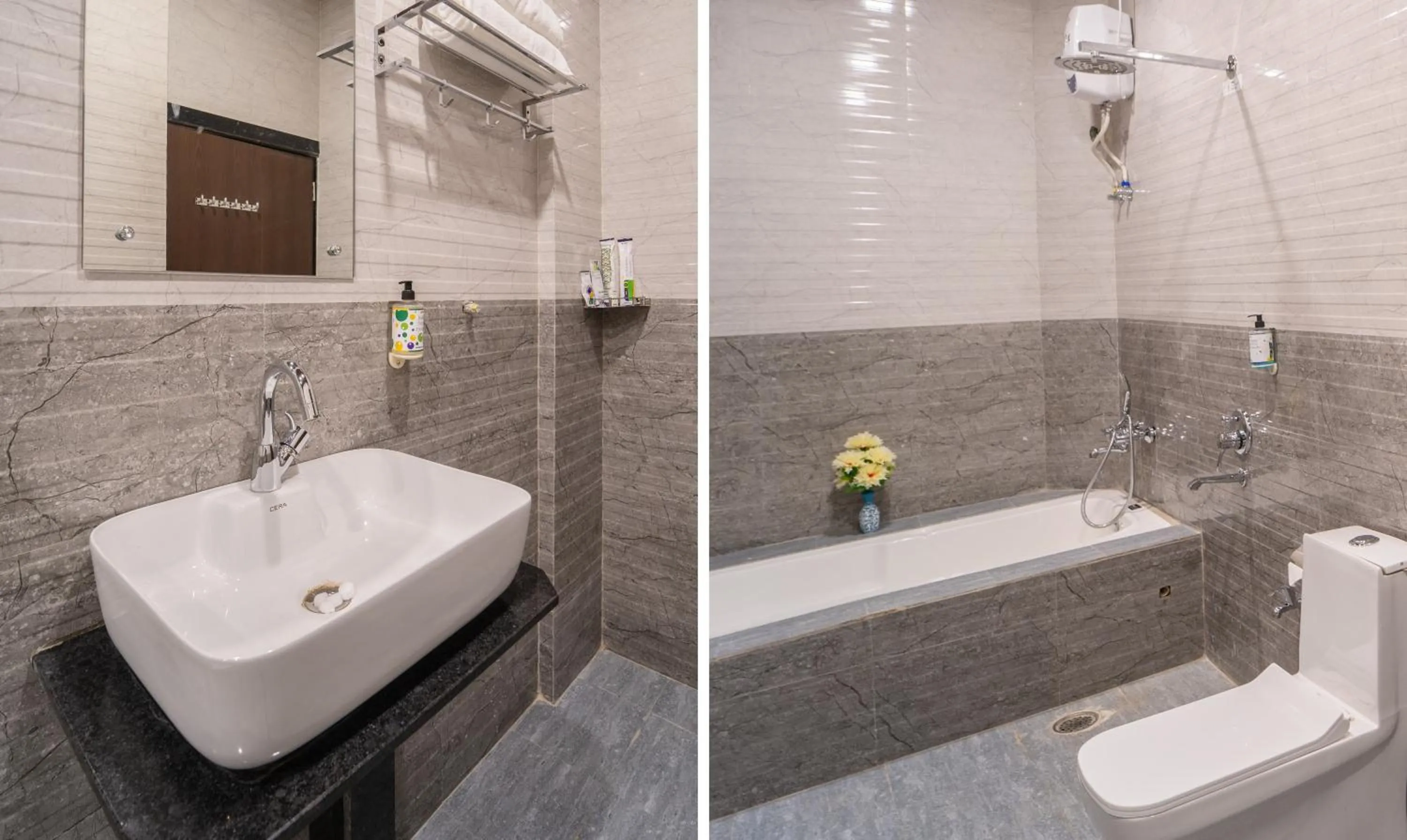 Bathroom in Treebo Blu Vvu