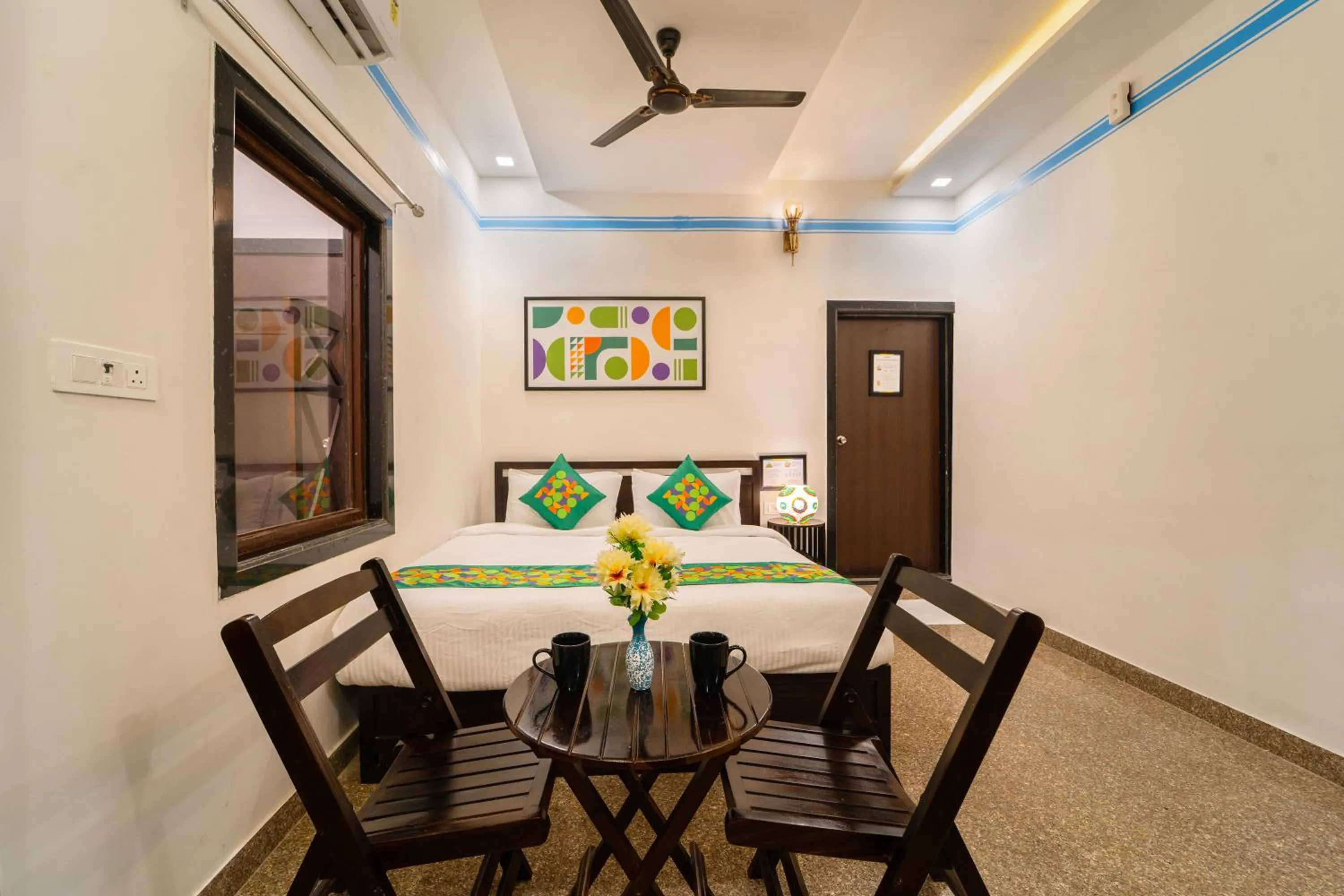 Bedroom in Treebo Blu Vvu