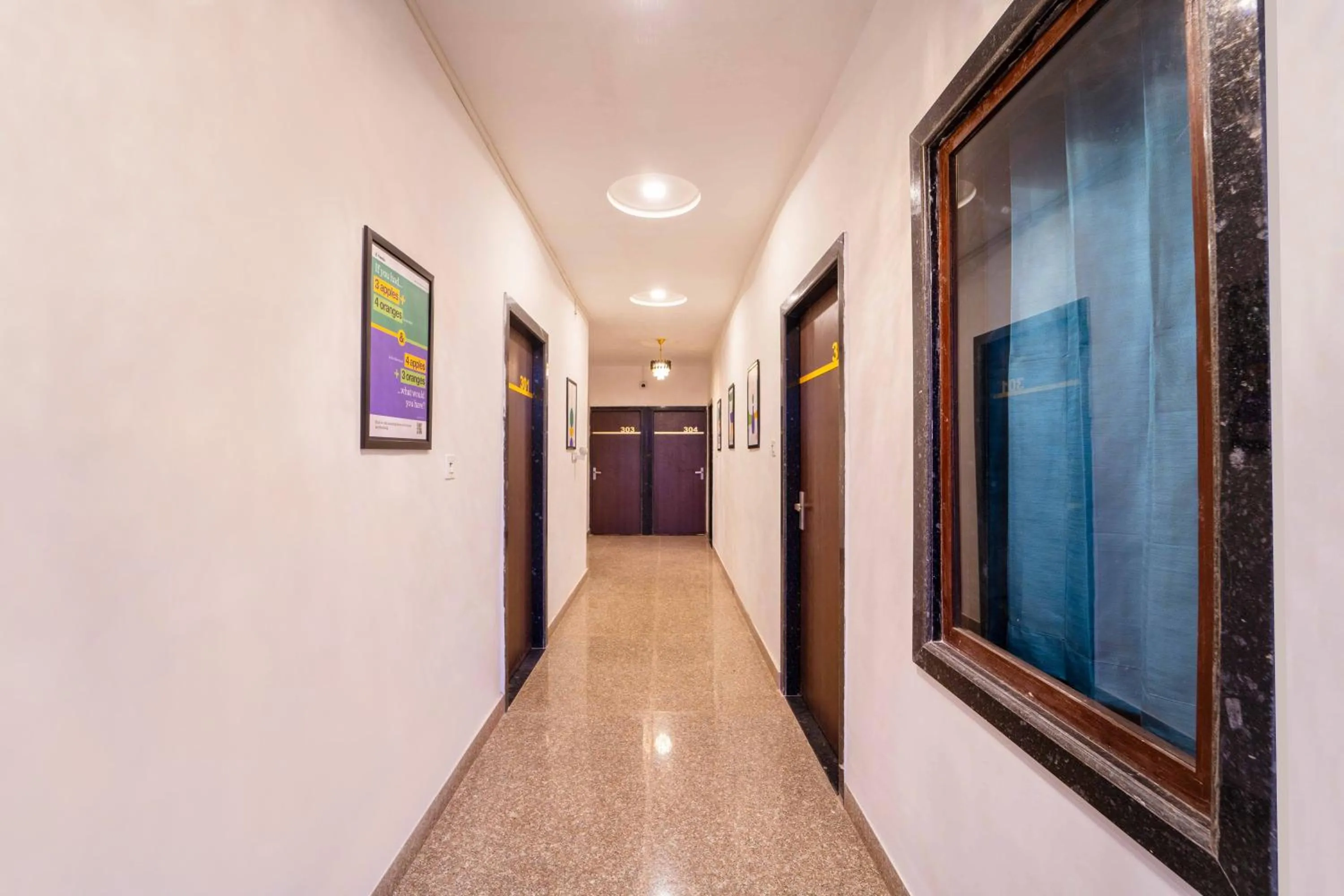 Lobby or reception in Treebo Blu Vvu