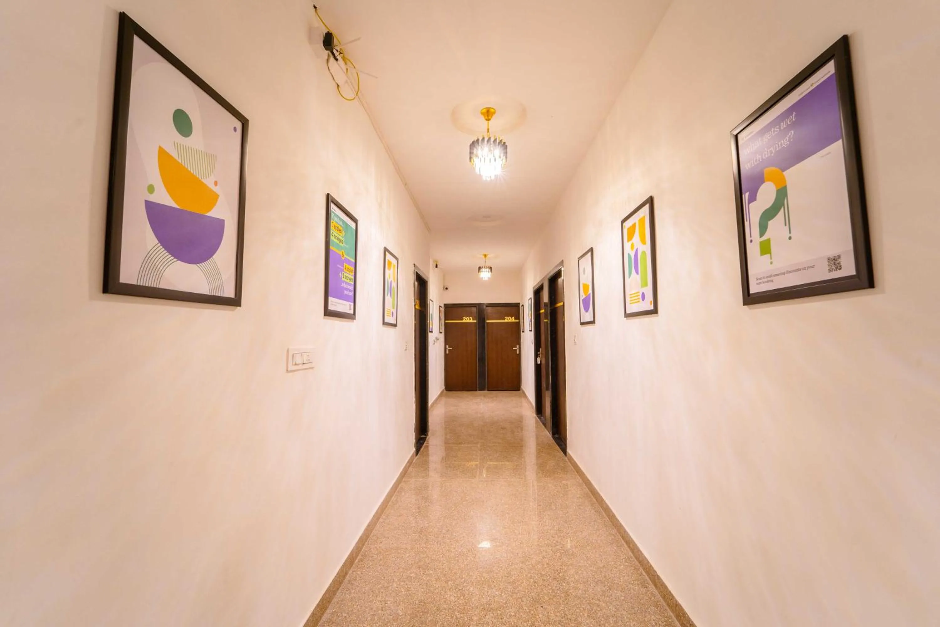 Lobby or reception in Treebo Blu Vvu