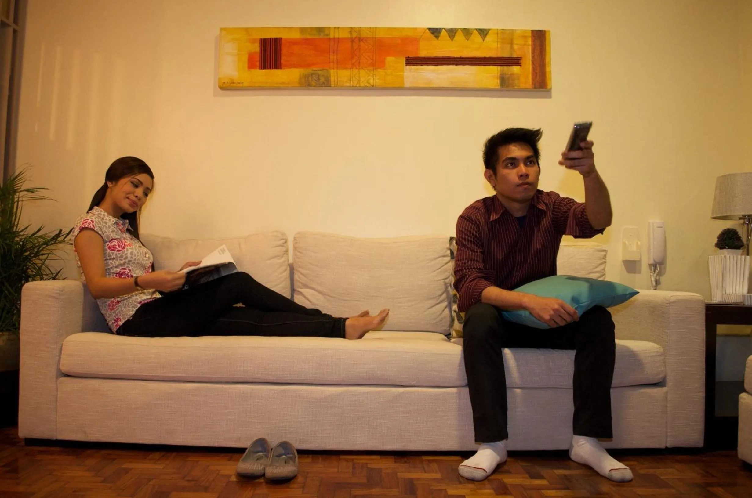 People in Baguio Holiday Villas