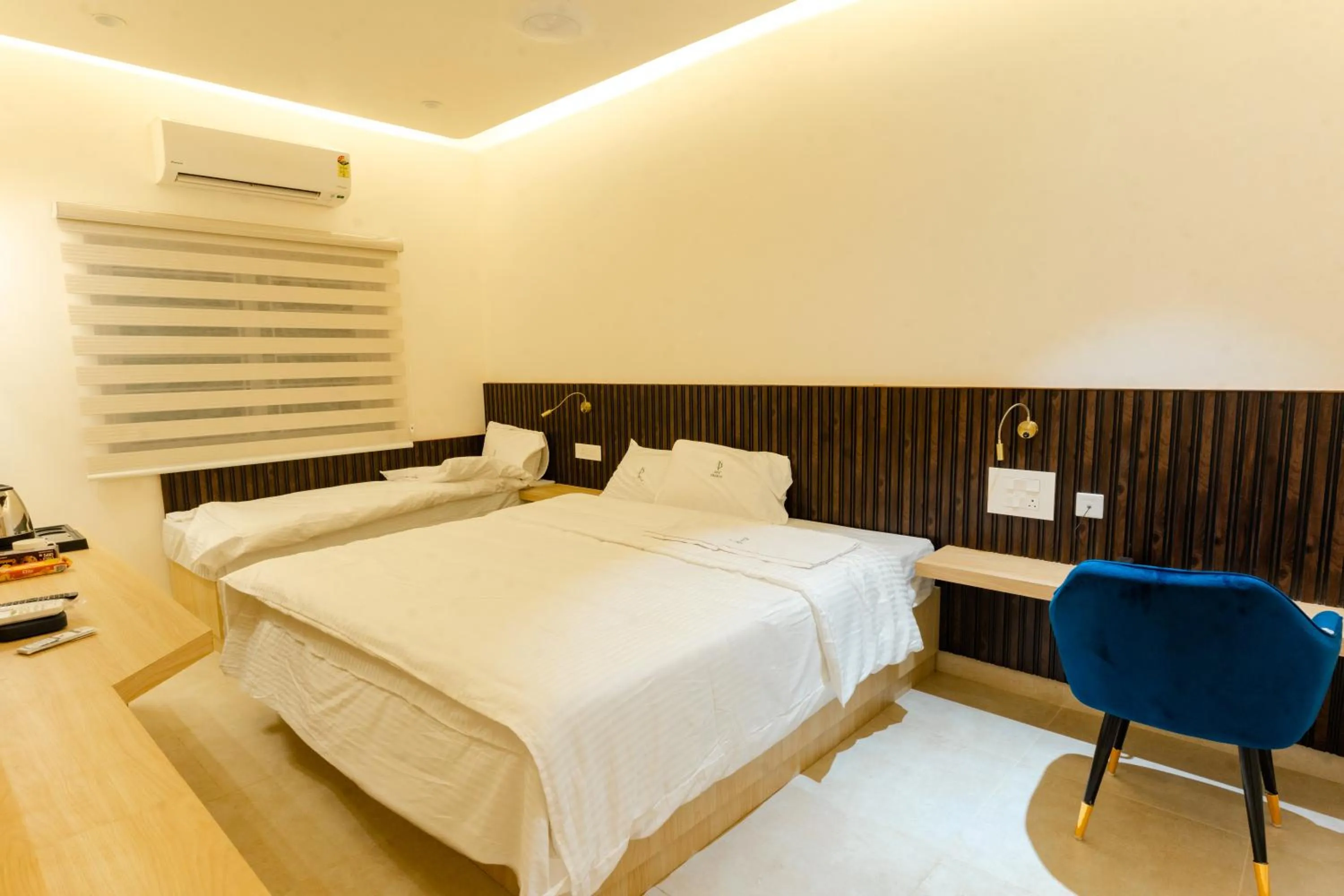 Bed in Sri Senthoor Velavan Palace SSV Palace