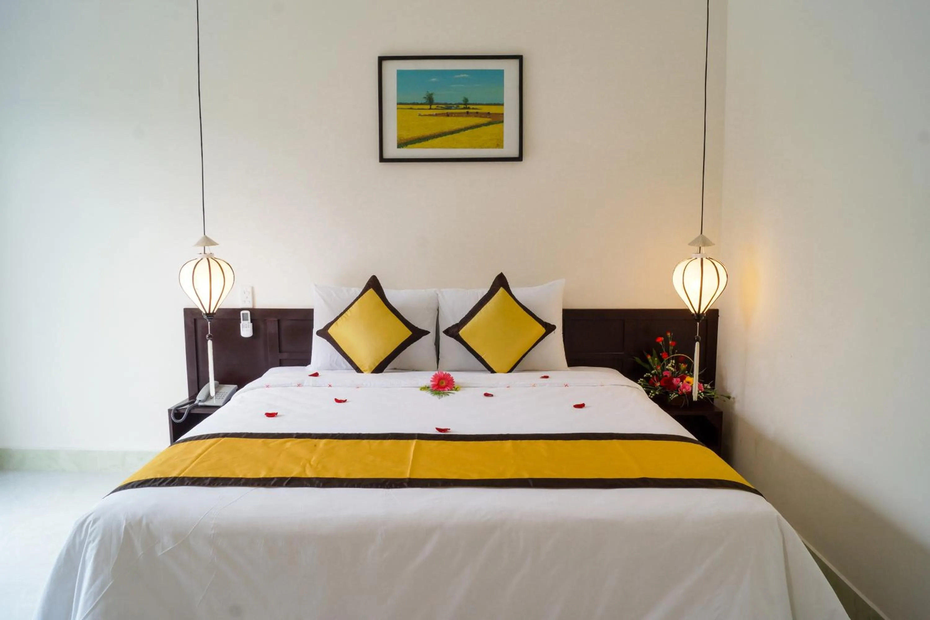 Bedroom, Bed in Phuc Thao Villa