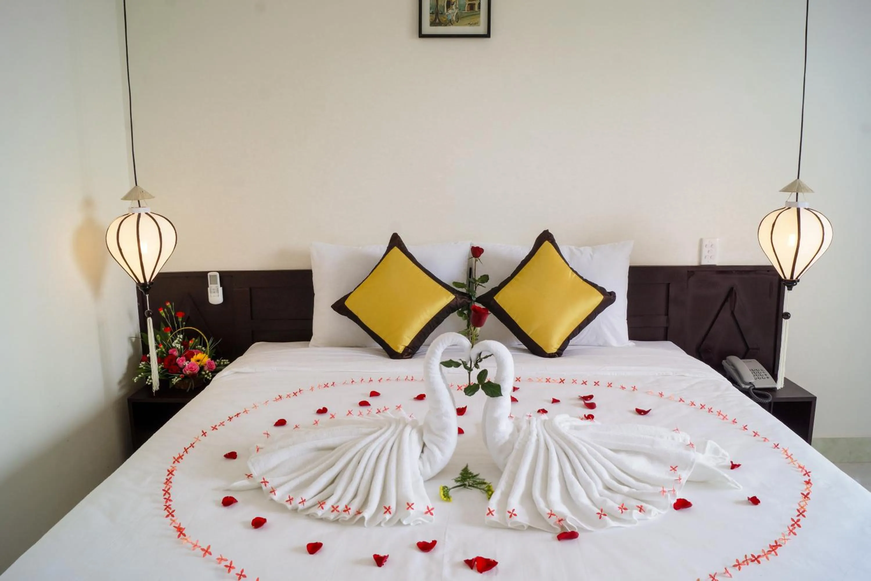 Bed in Phuc Thao Villa