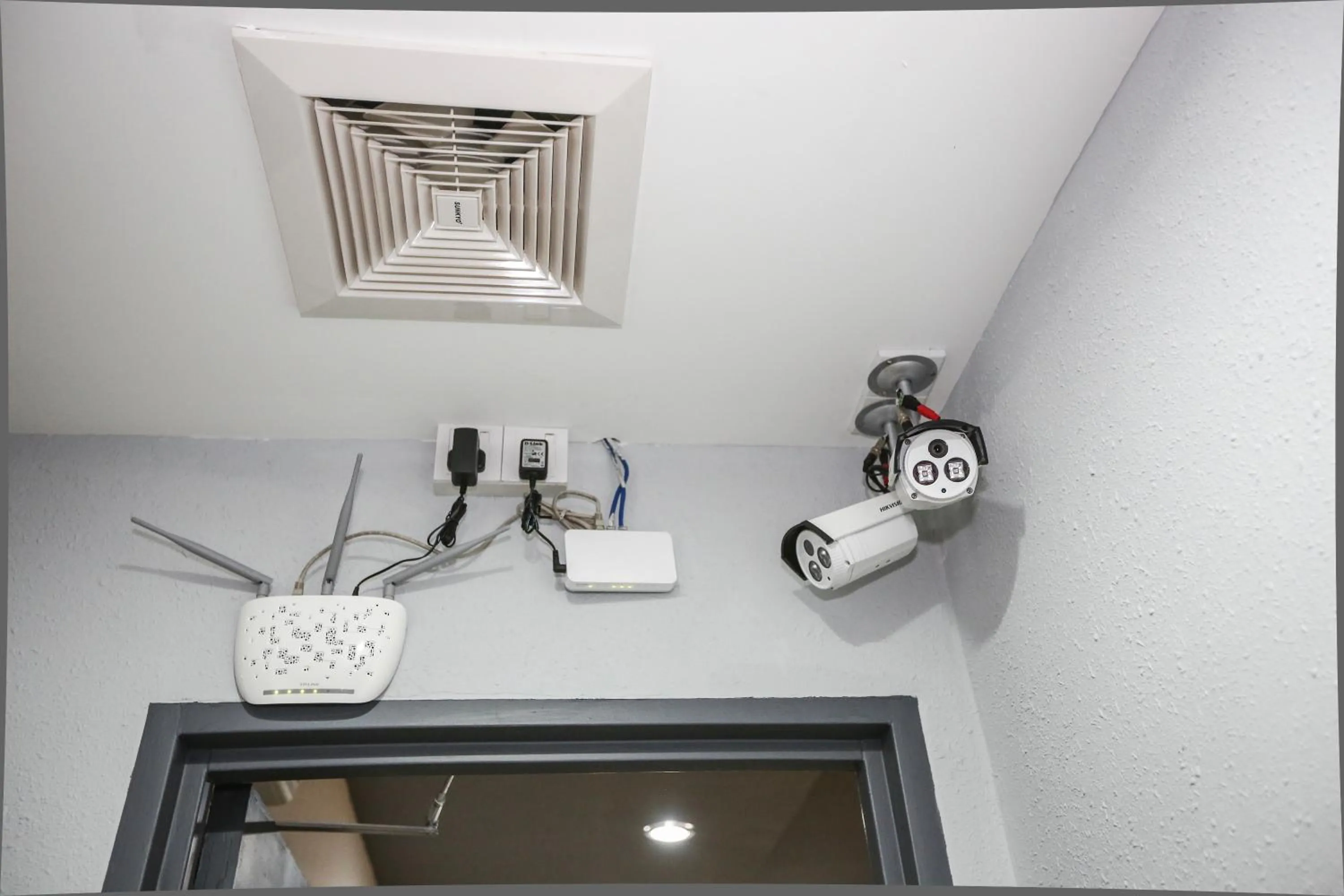 Decorative detail in New Dawn Hotel Pontian Sdn Bhd