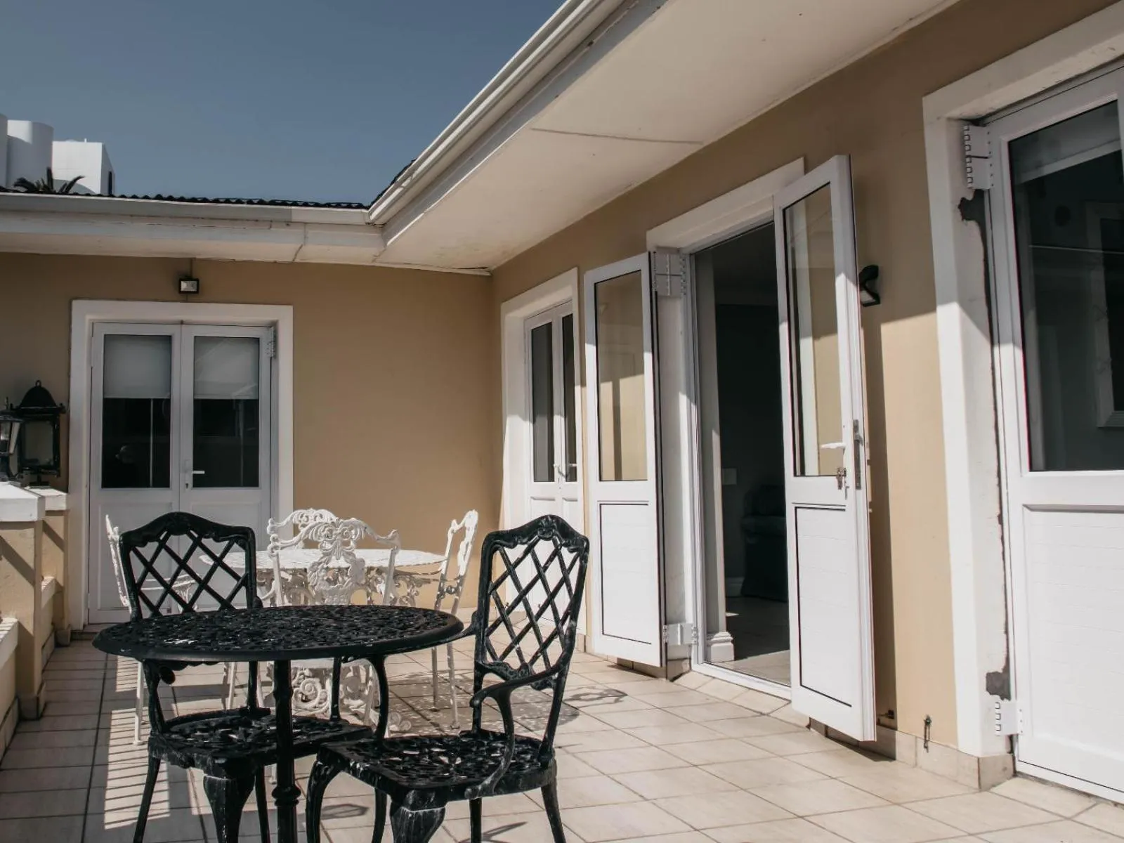 Patio in Craigrownie Luxury Guest House