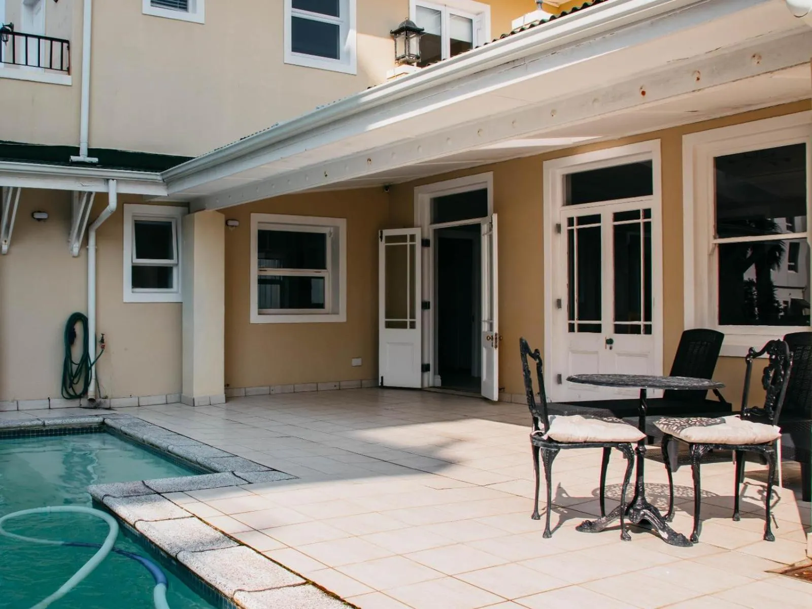 Patio in Craigrownie Luxury Guest House