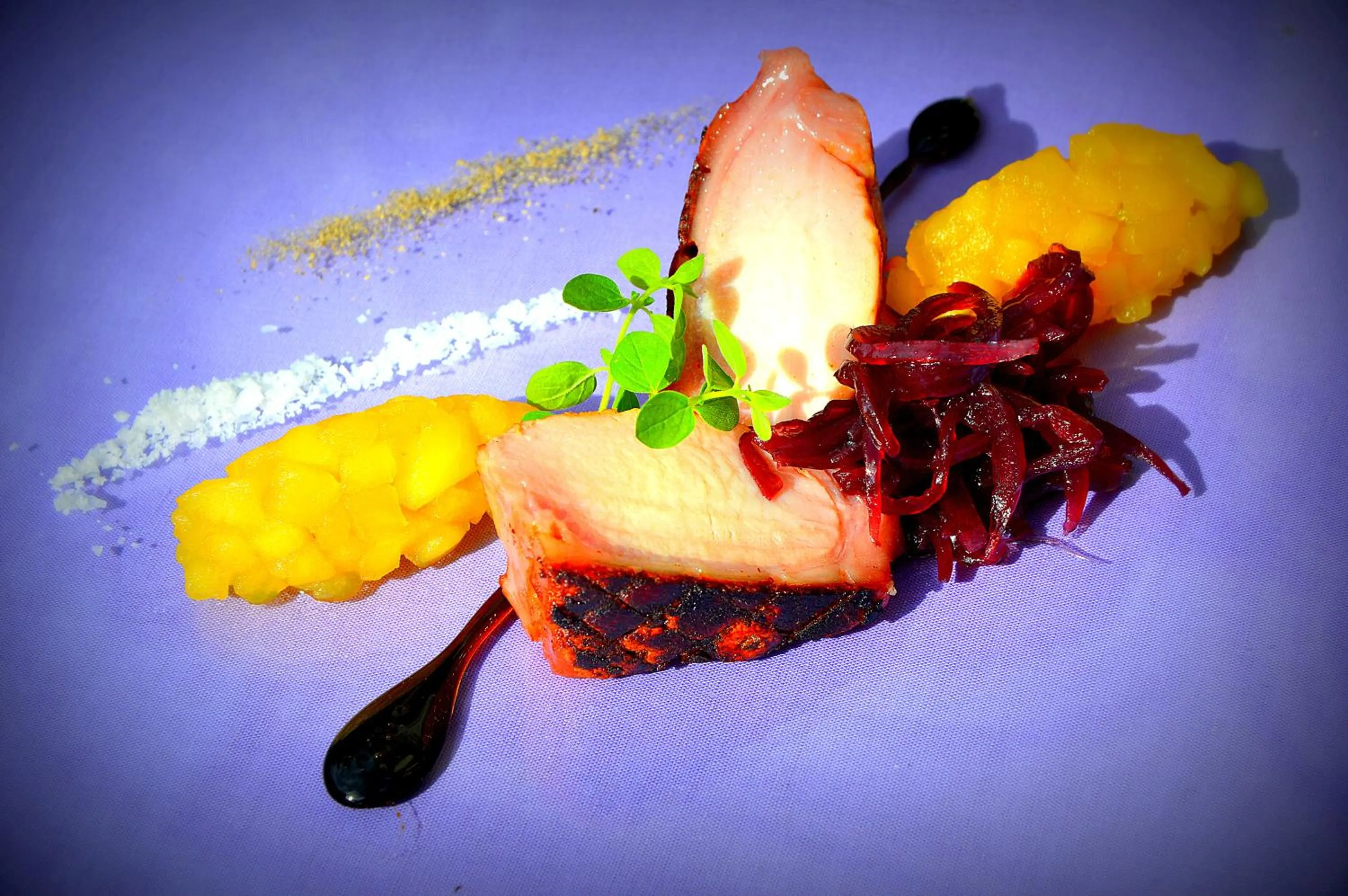 Food close-up in Villa Abbazia Relais & Chateaux