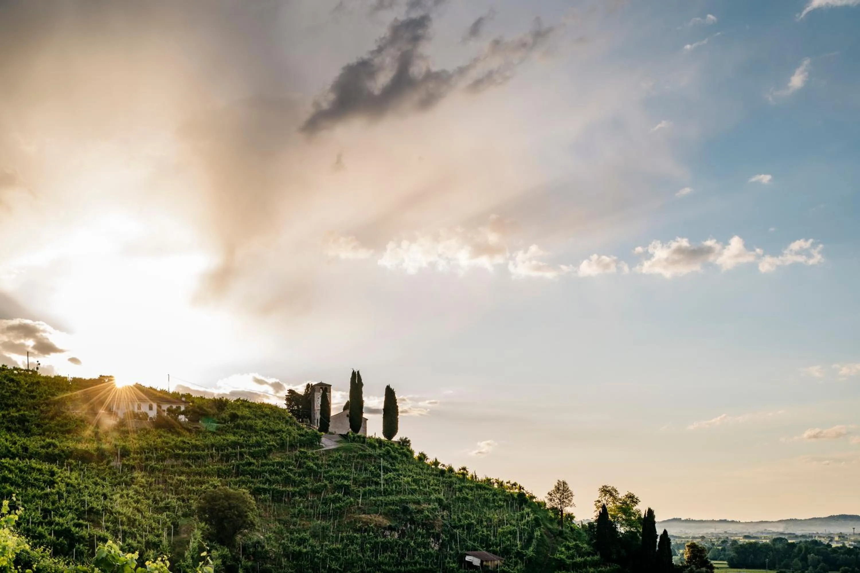 Natural landscape in Villa Abbazia Relais & Chateaux