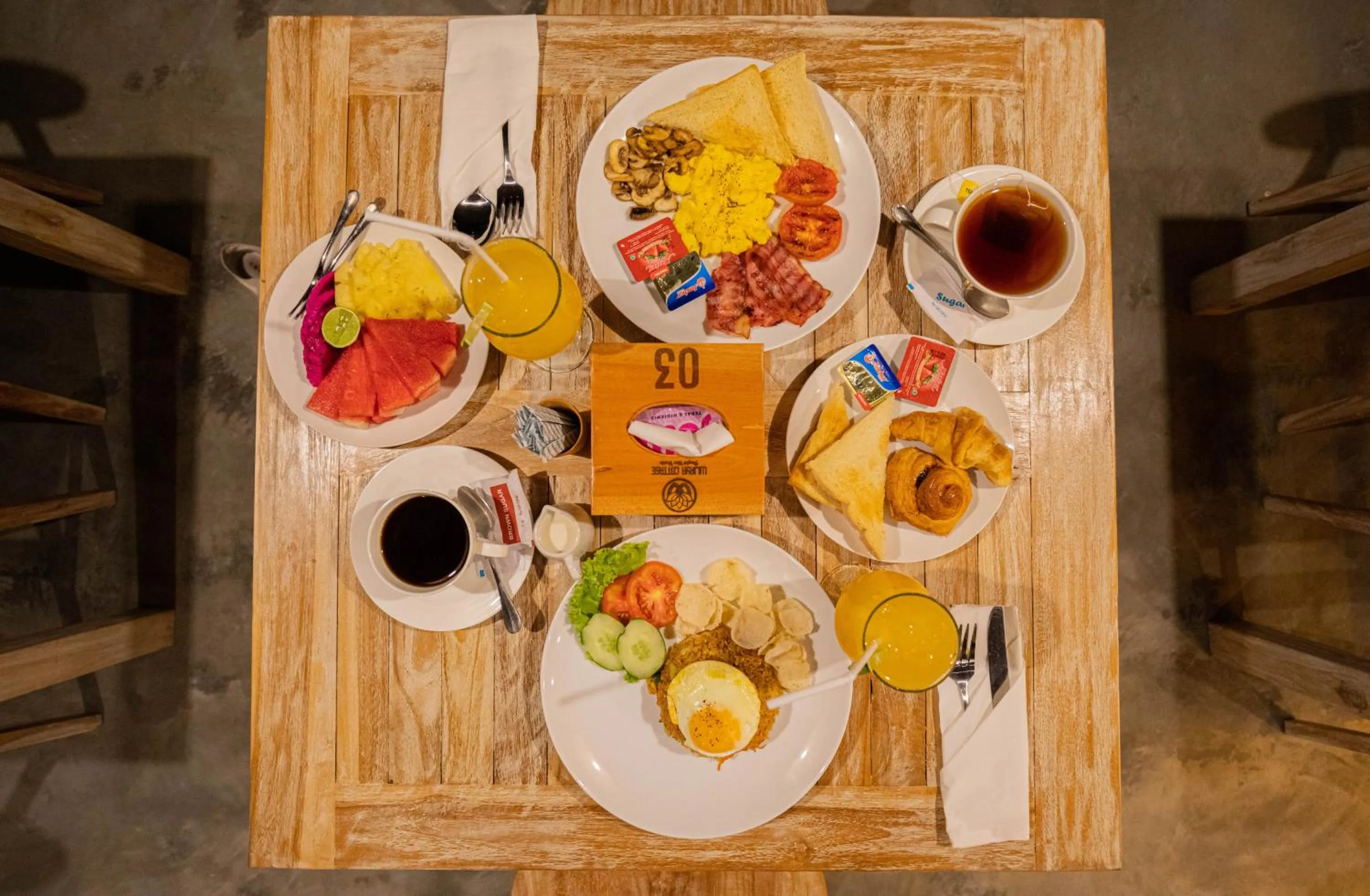 Breakfast in Wijaya Cottage Nusa Penida