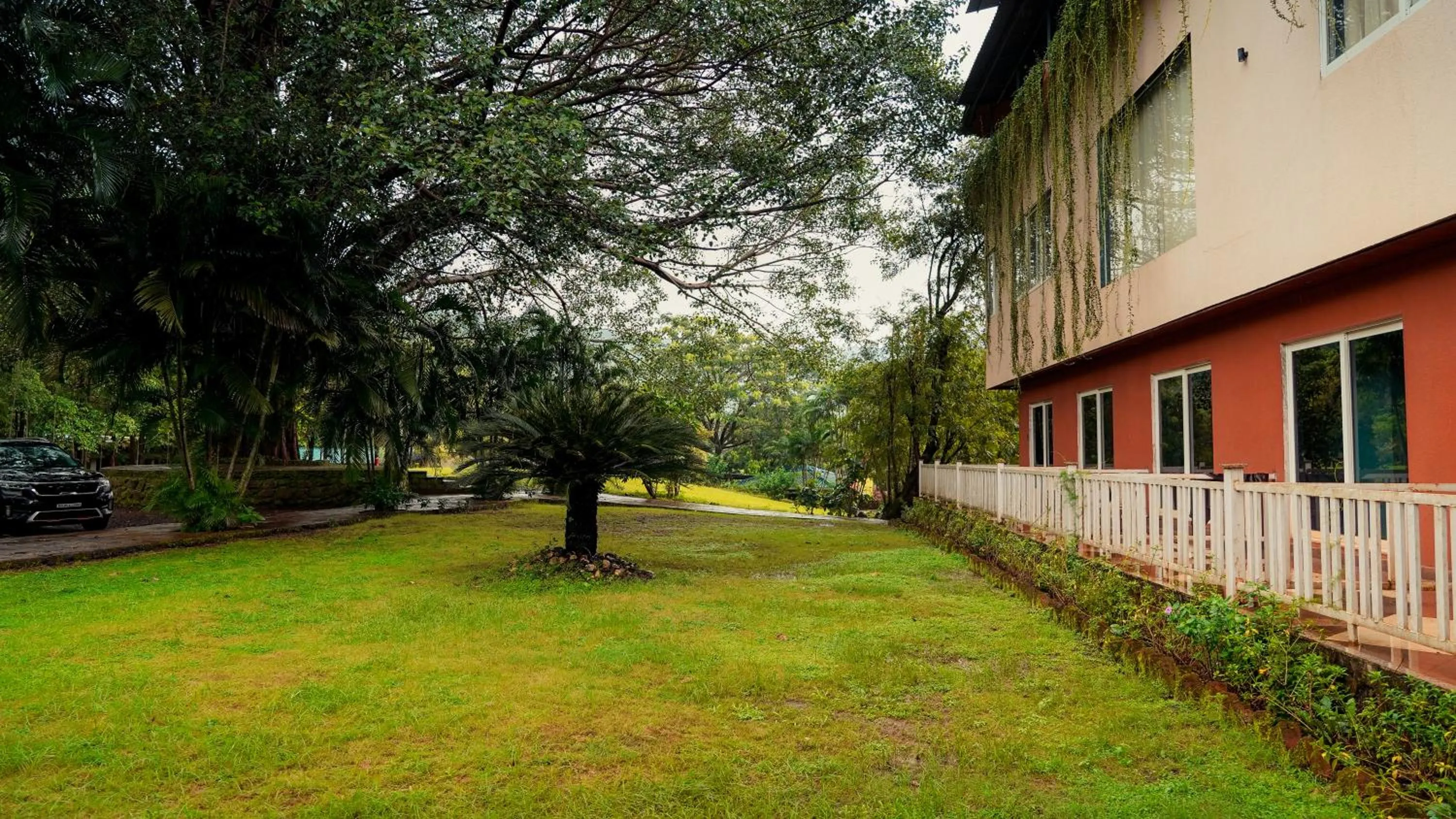 Property building in Whispering Peepul Resort