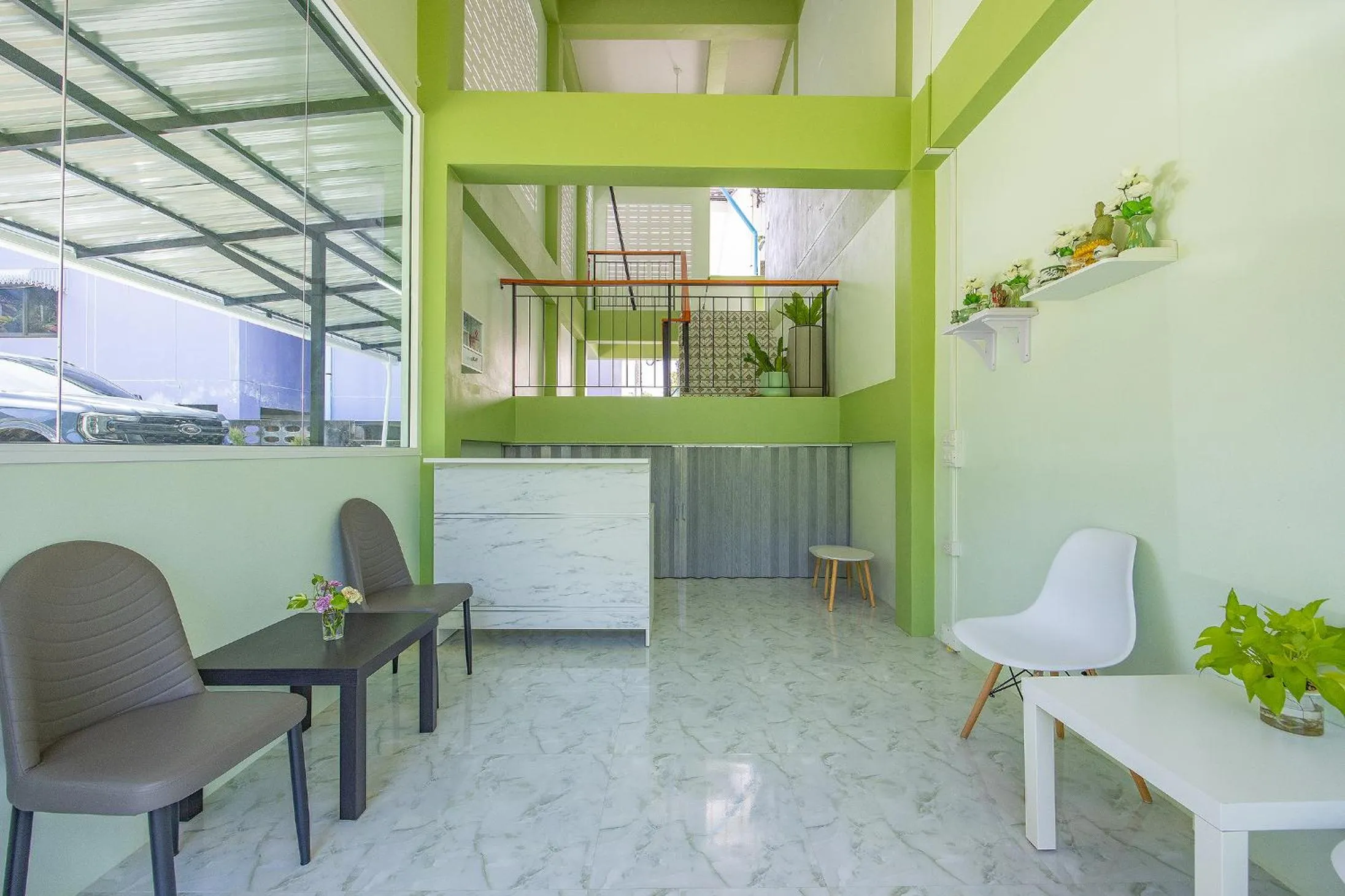 Lobby or reception in Karon Hotel at 22