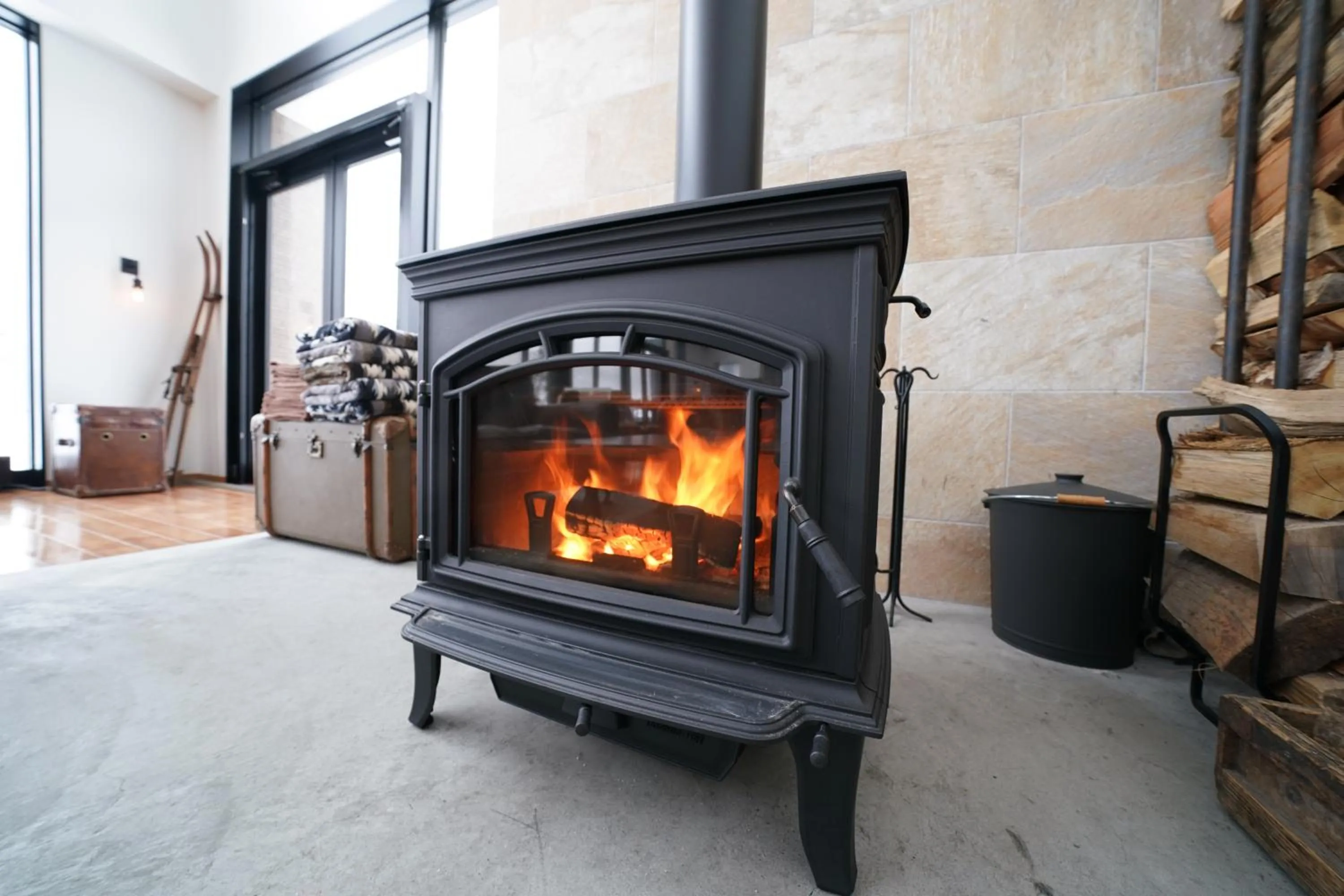 Lounge or bar in The Lodge Moiwa 834