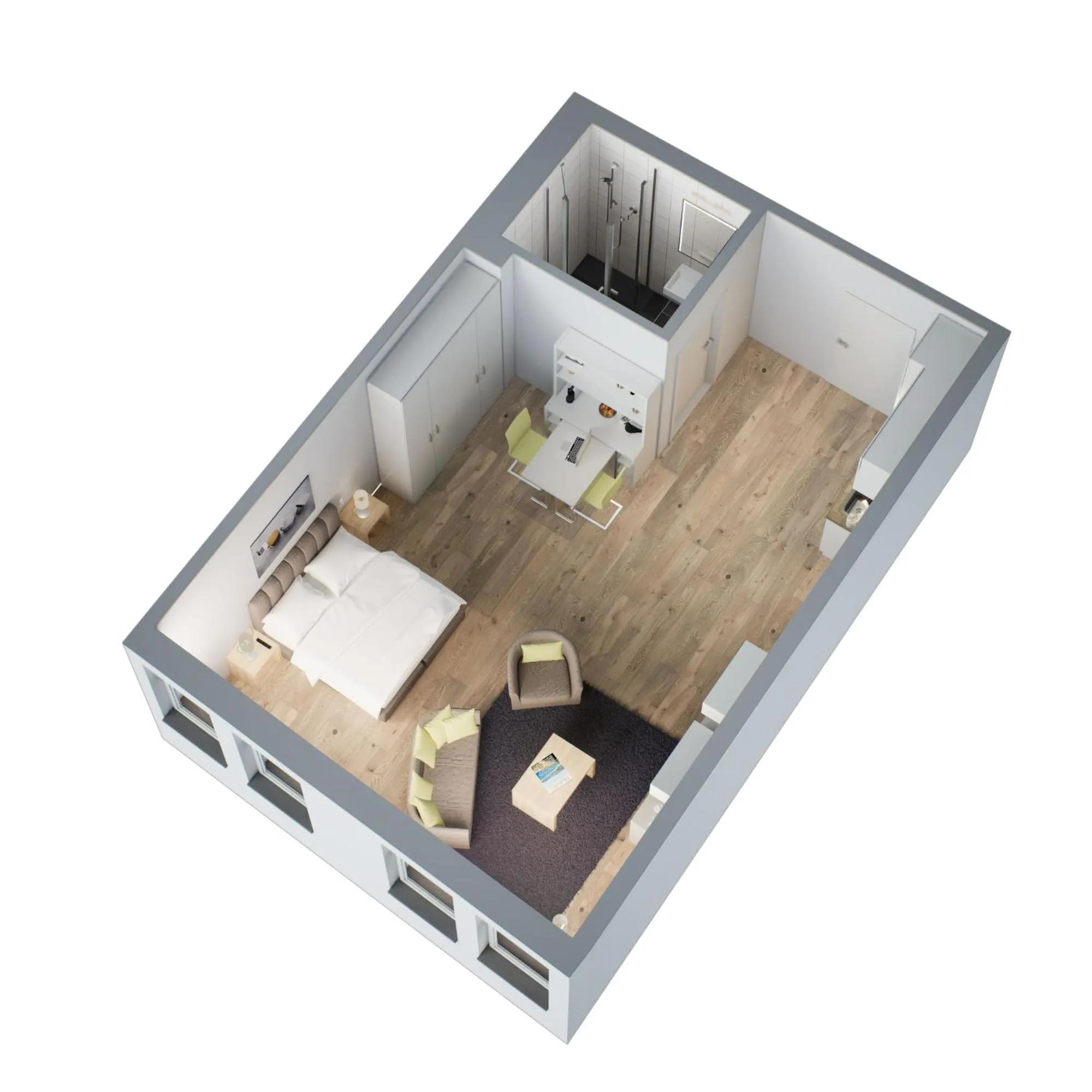 Photo of the whole room in ADAPT APARTMENT HOTEL Siegen