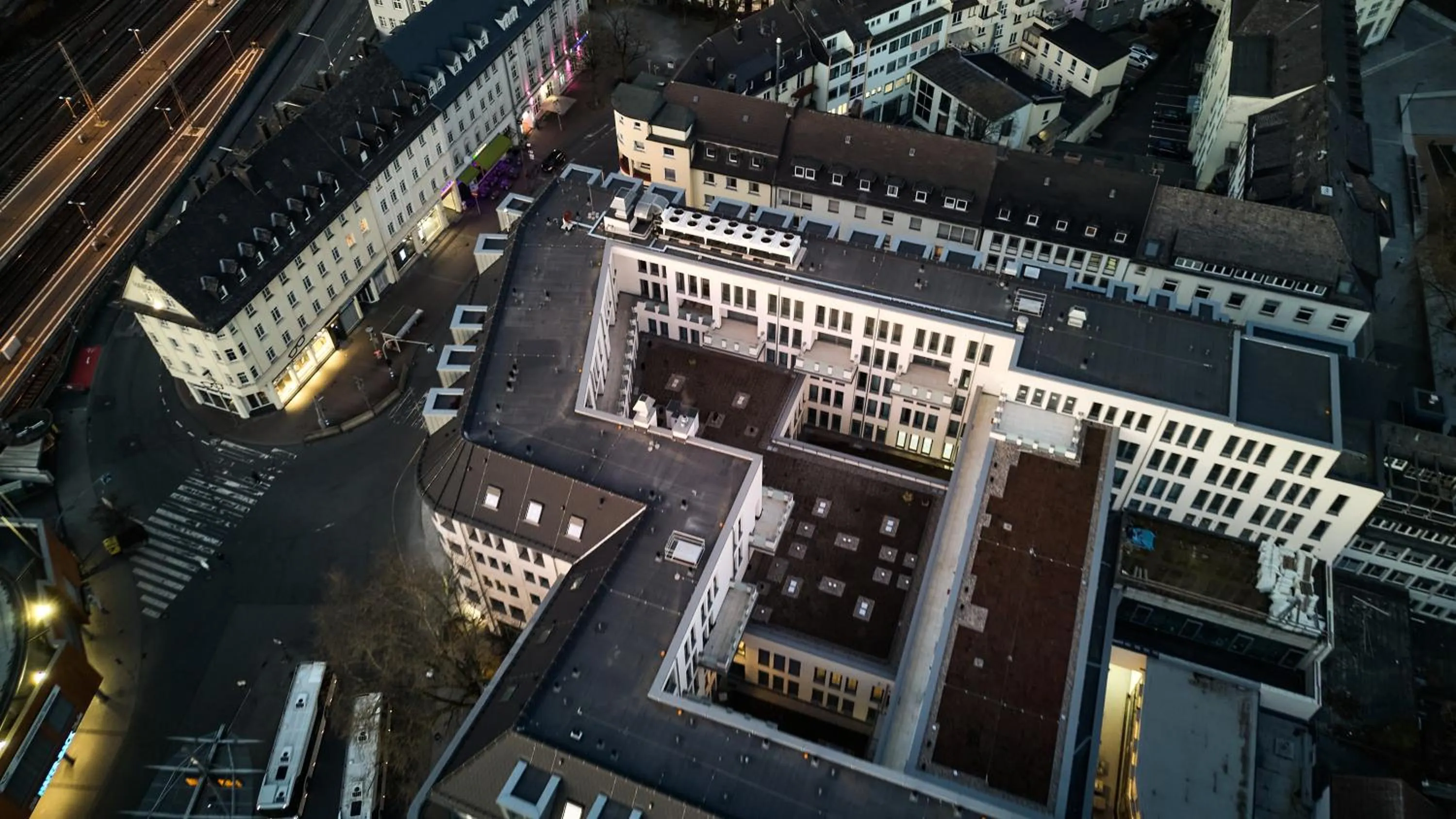 Bird's eye view in ADAPT APARTMENT HOTEL Siegen