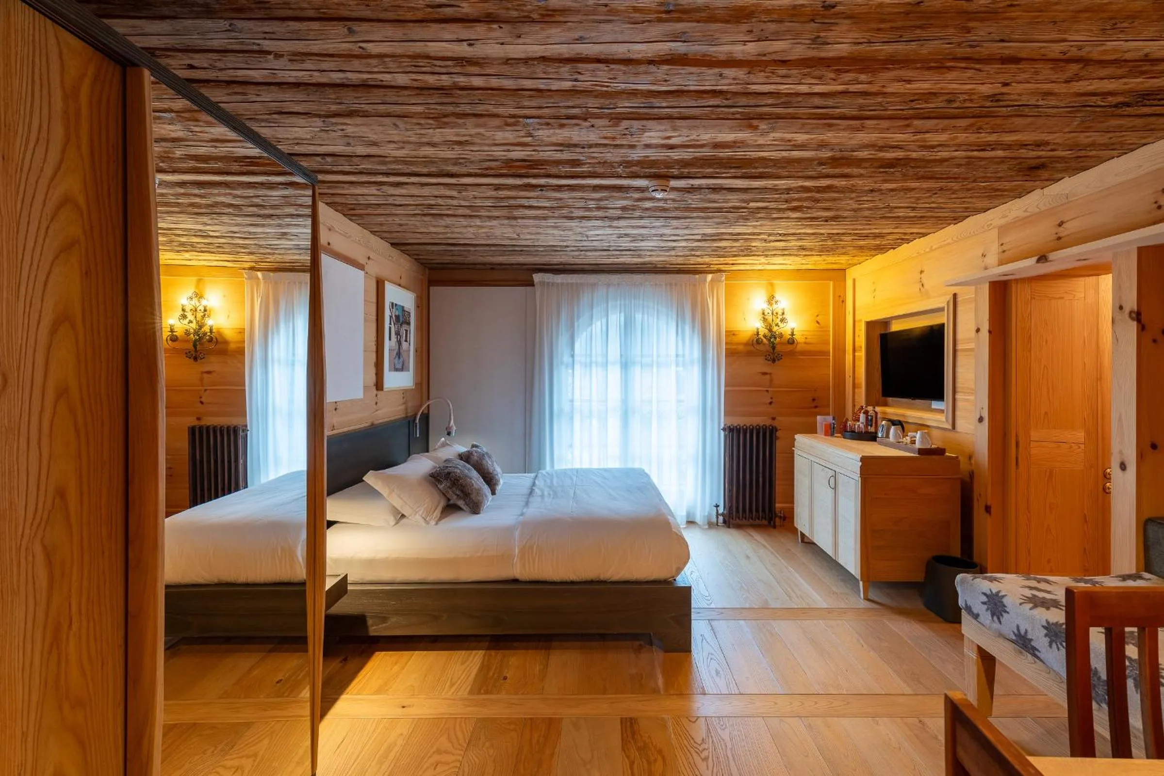 Balcony/Terrace, Bed in Hammerack Hotel, SPA & Wellness