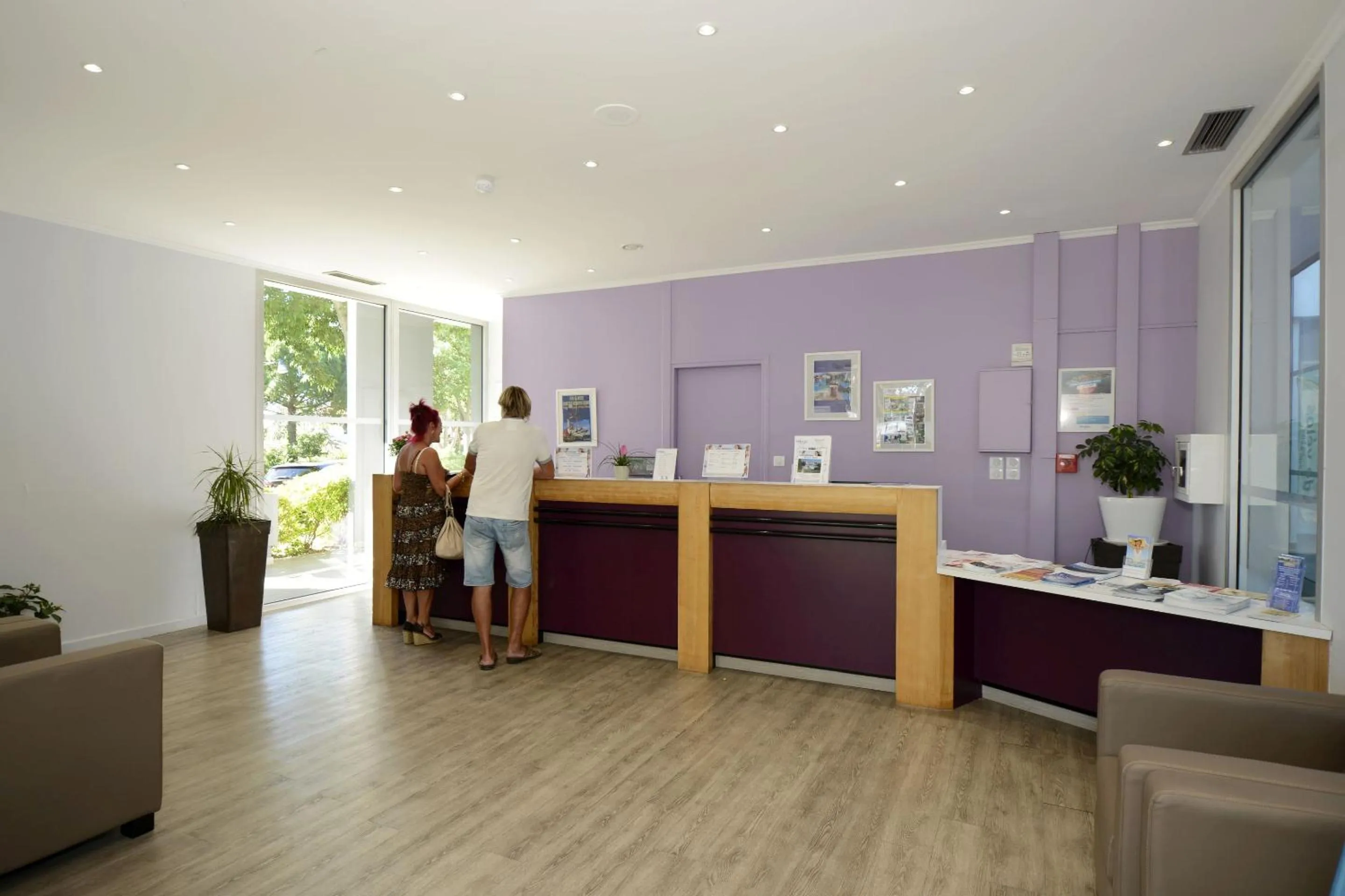 Lobby or reception in Résidence Odalys Aqualia