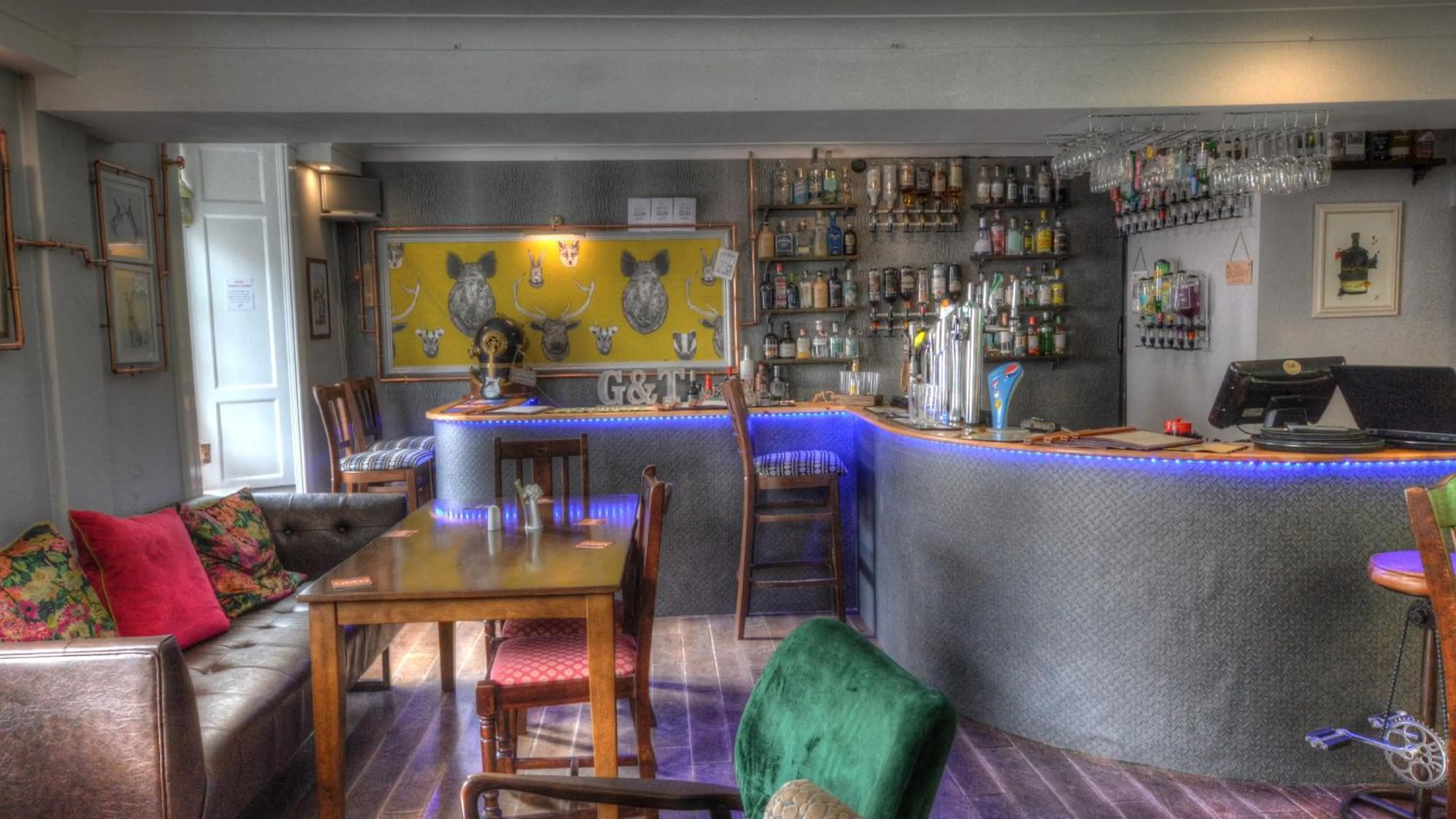 Lounge or bar in Dunster Castle Hotel