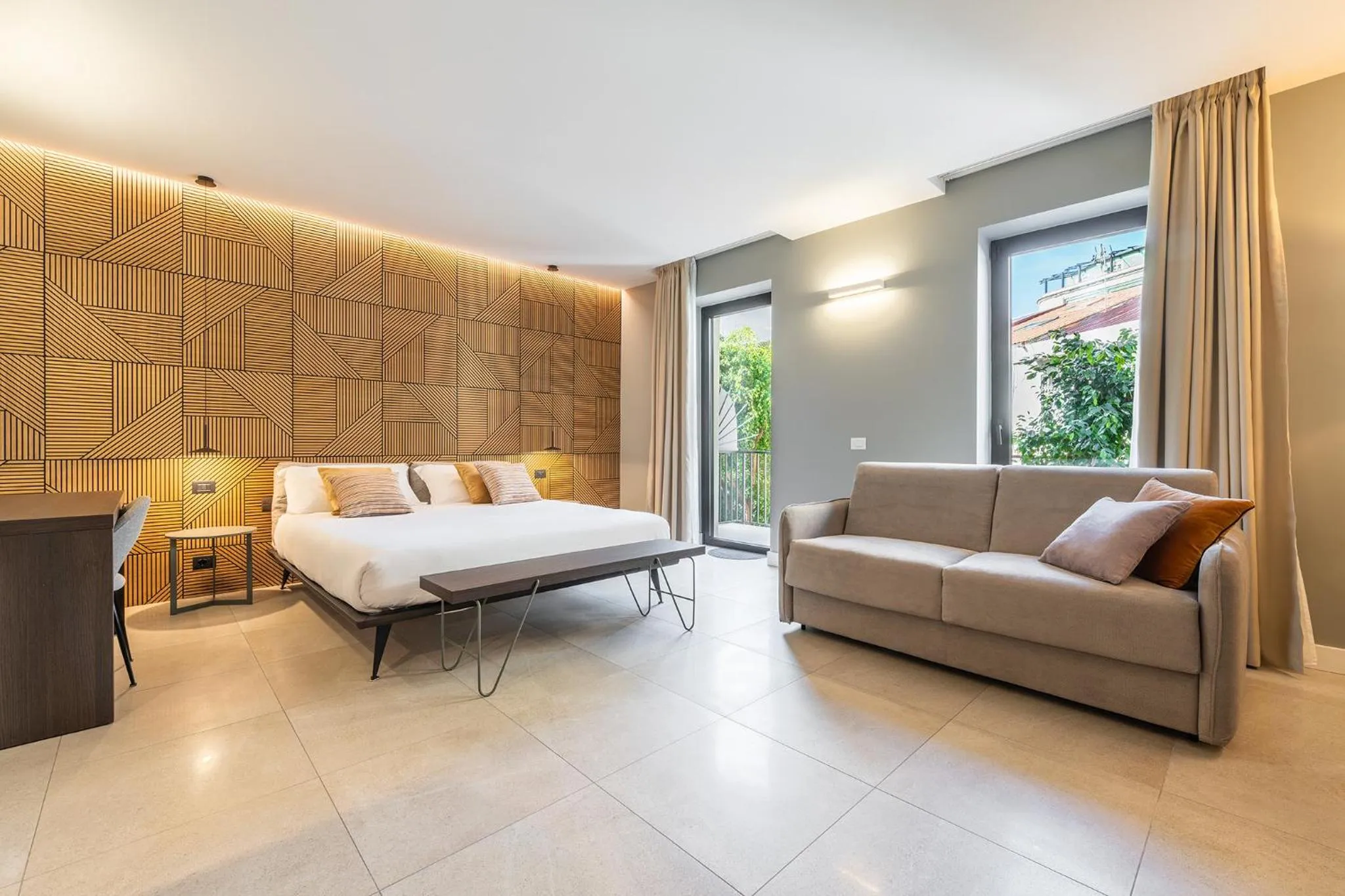 Photo of the whole room, Bed in Karalin Sonnino Suites