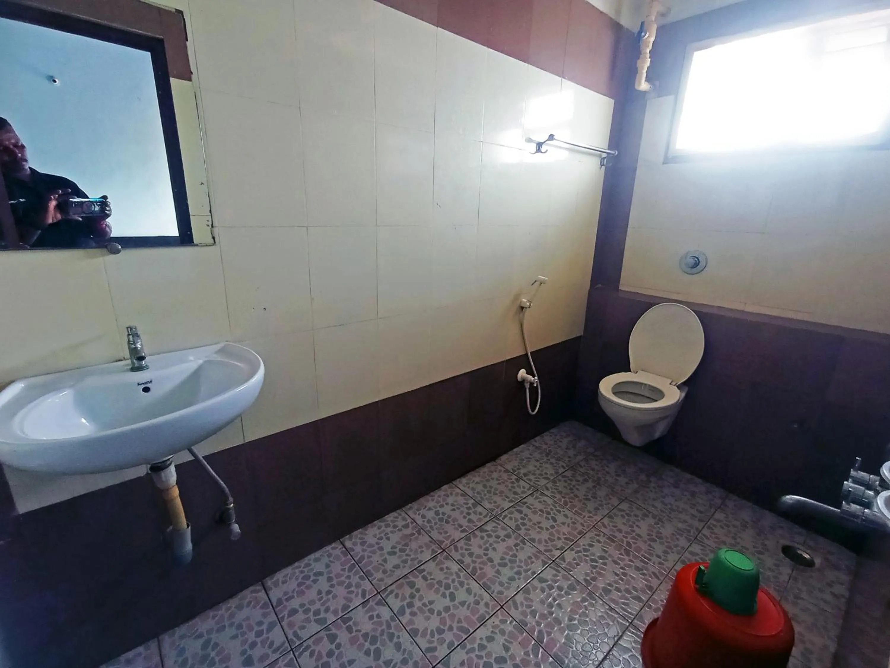 Bathroom in Savanur Deluxe Lodge
