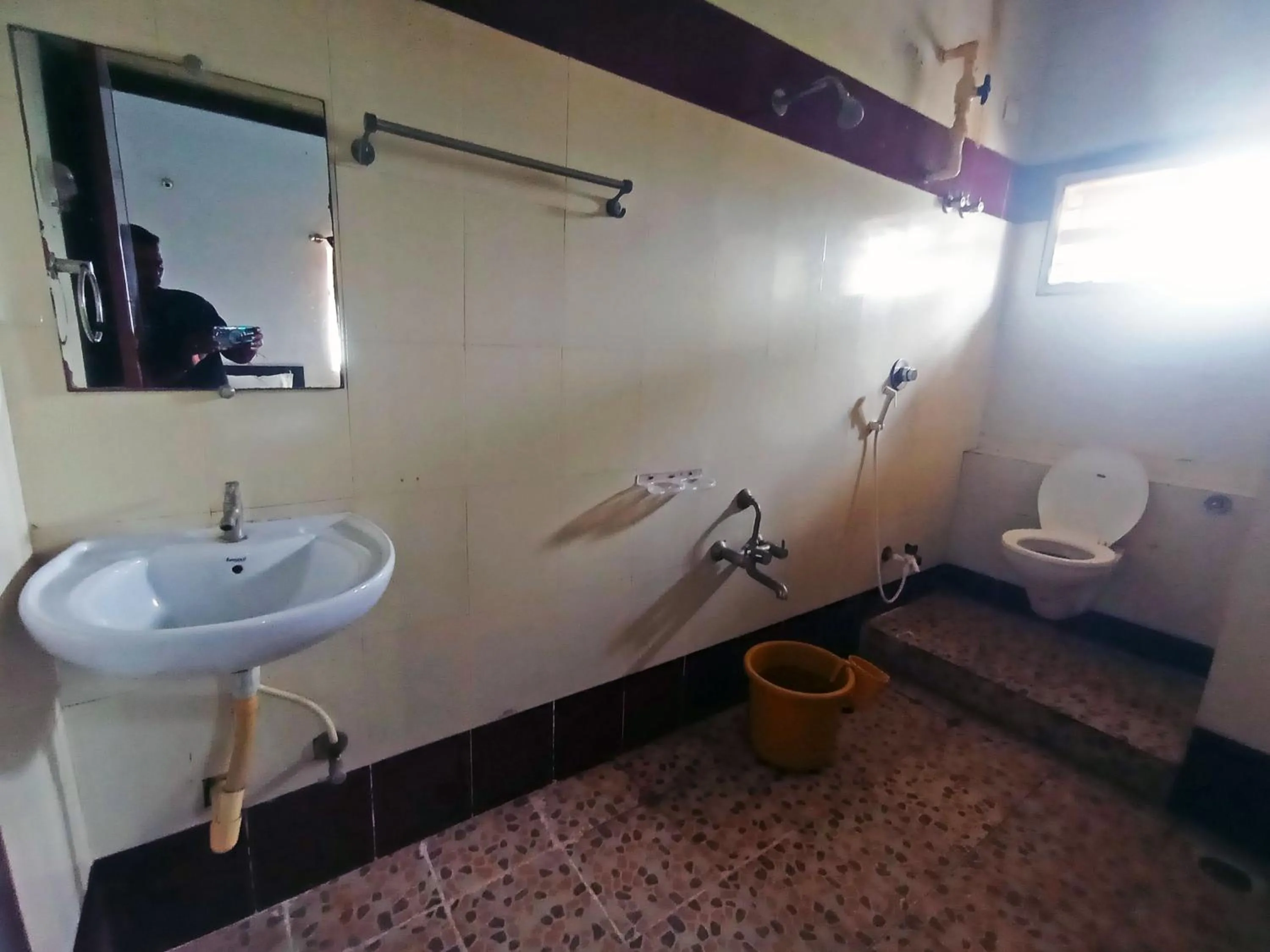 Bathroom in Savanur Deluxe Lodge