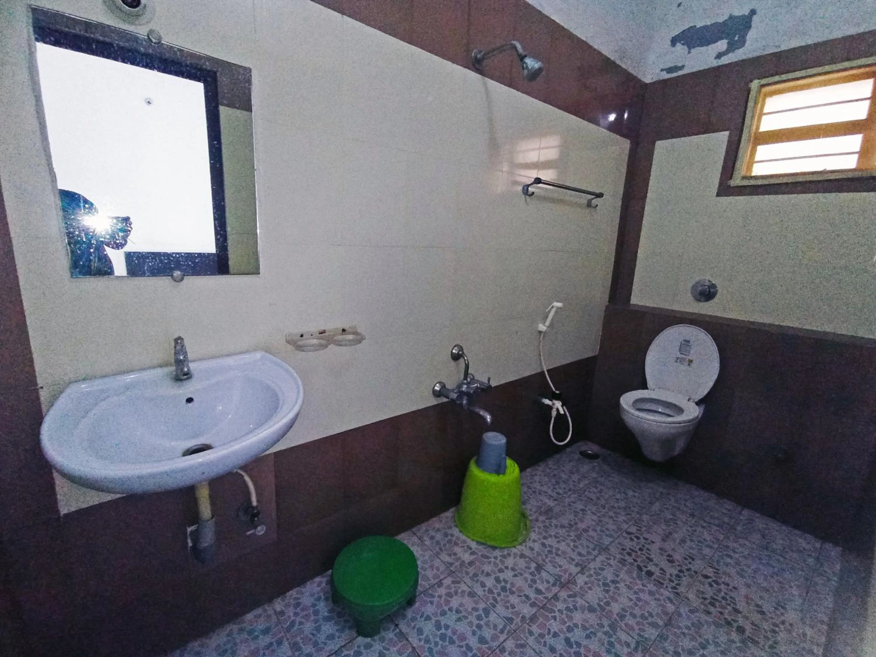 Bathroom in Savanur Deluxe Lodge