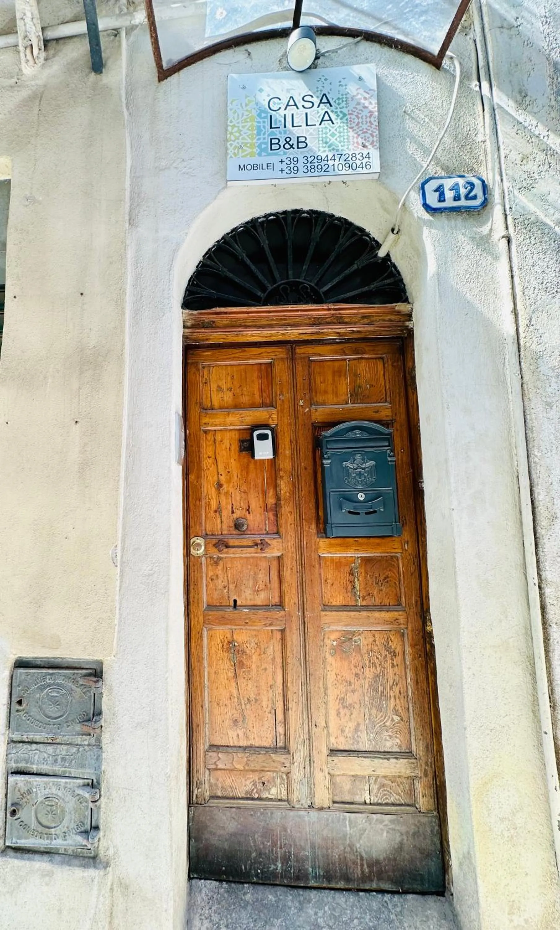 Facade/entrance in Casa Lilla