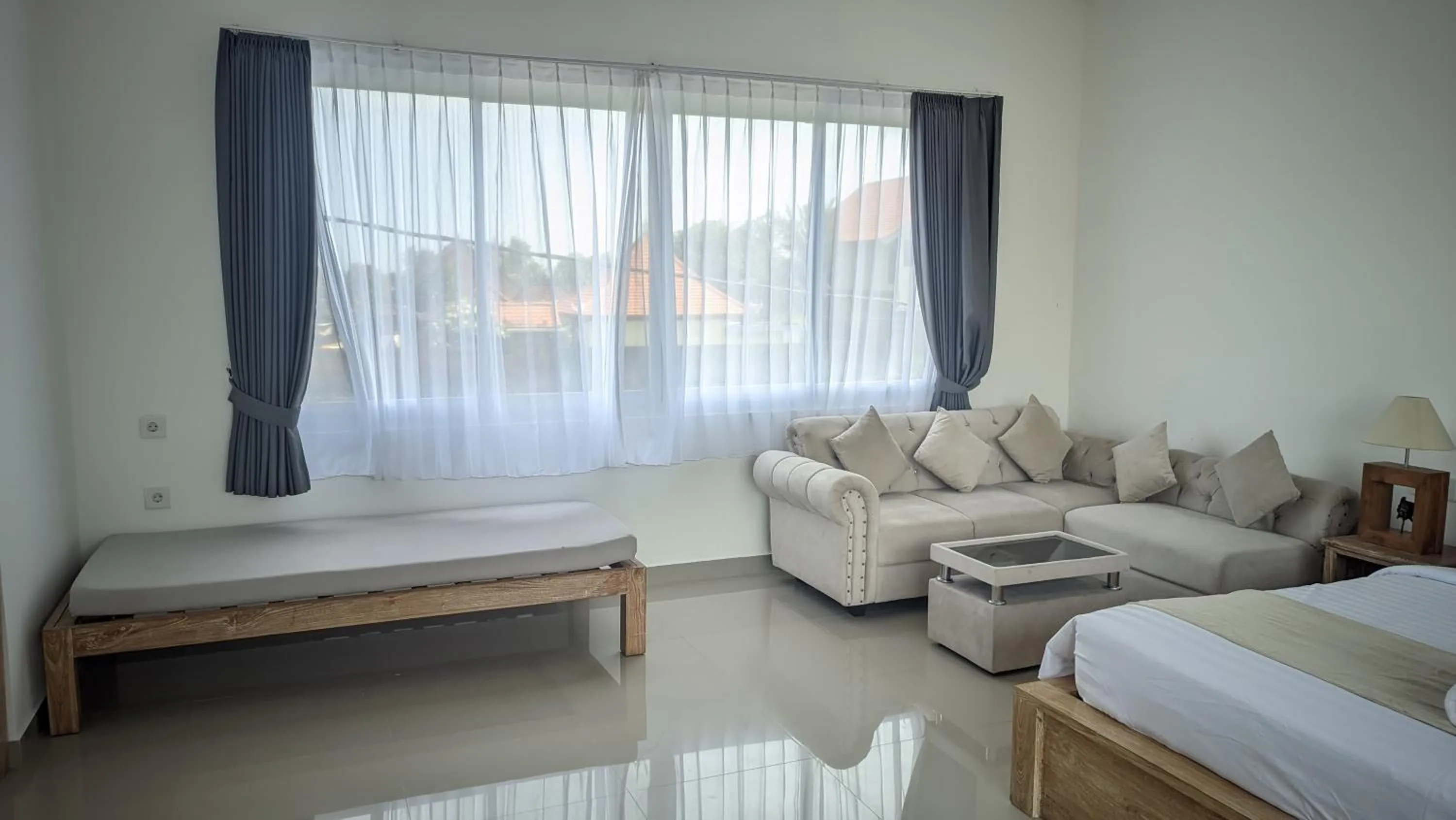 Bed in Sujiwa Ubud Hotel & Villa