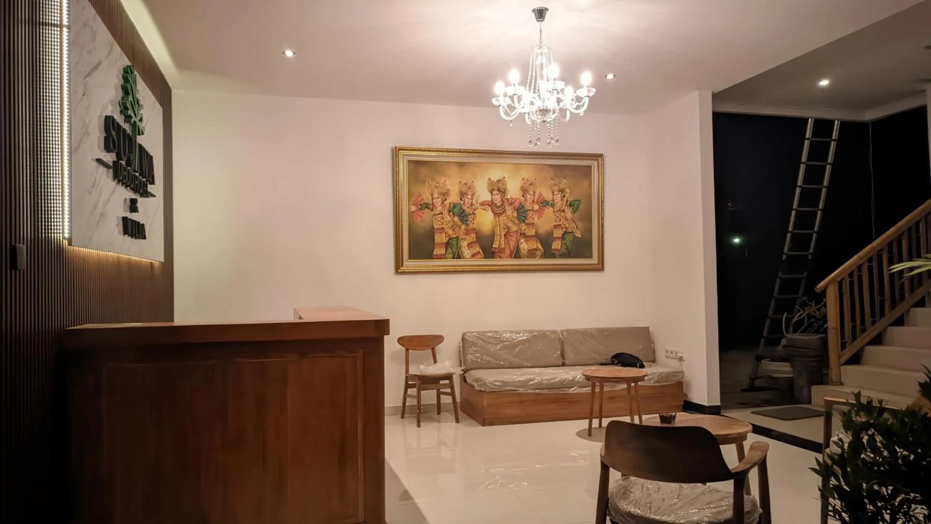 Living room in Sujiwa Ubud Hotel & Villa